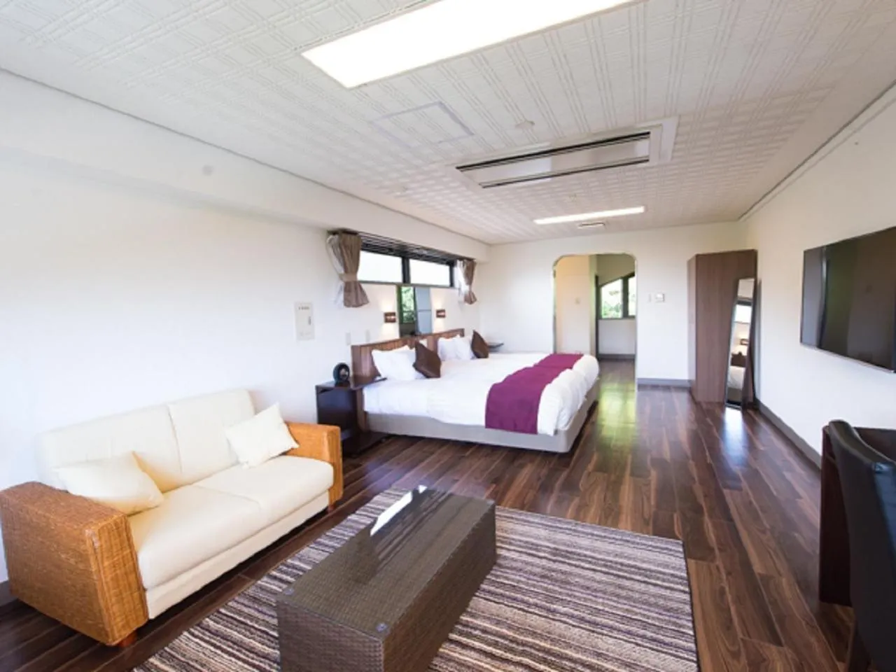 Photo of the whole room, Bed in LiVEMAX RESORT Jogasaki Kaigan