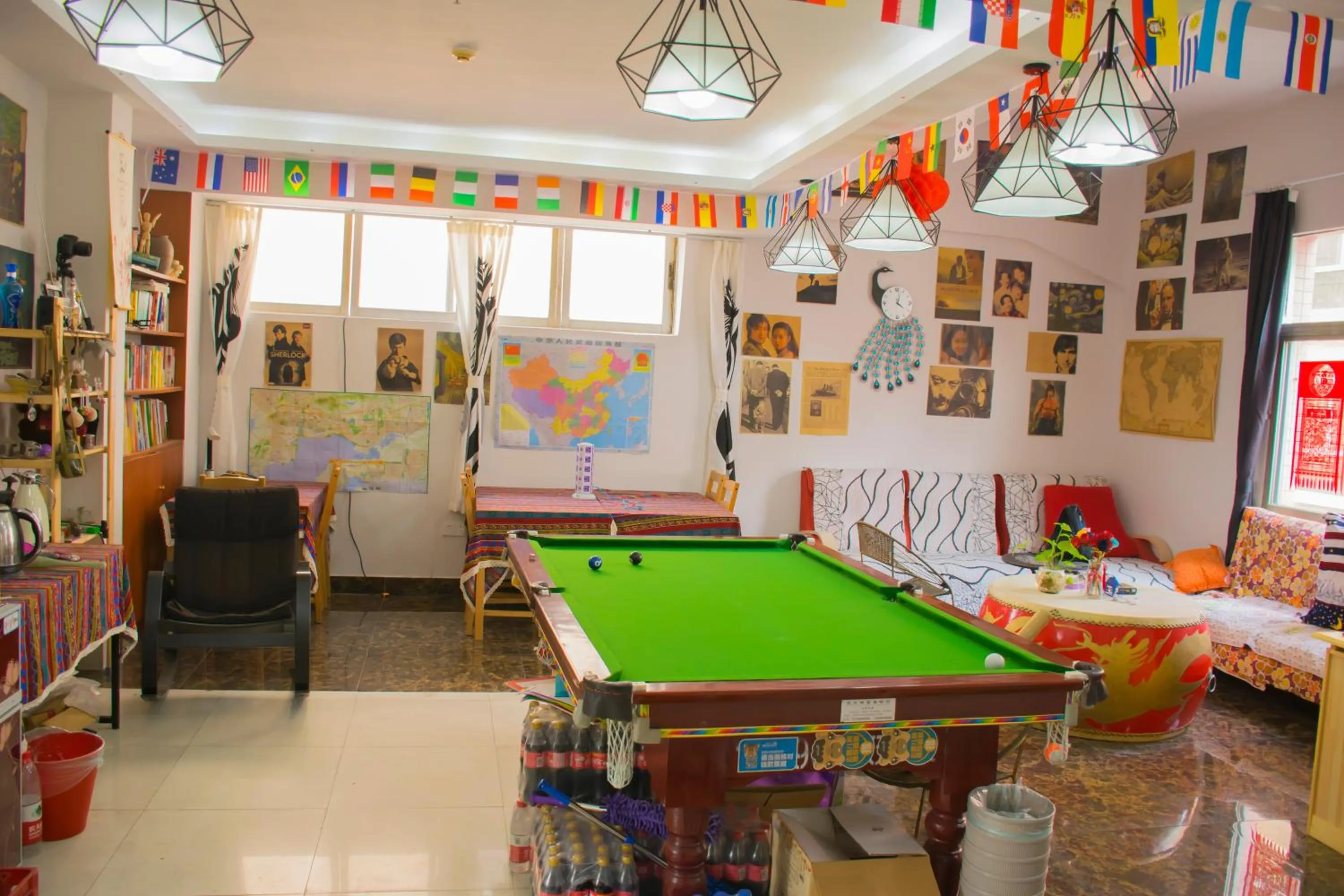 Billiard in Notting Hill Hostel