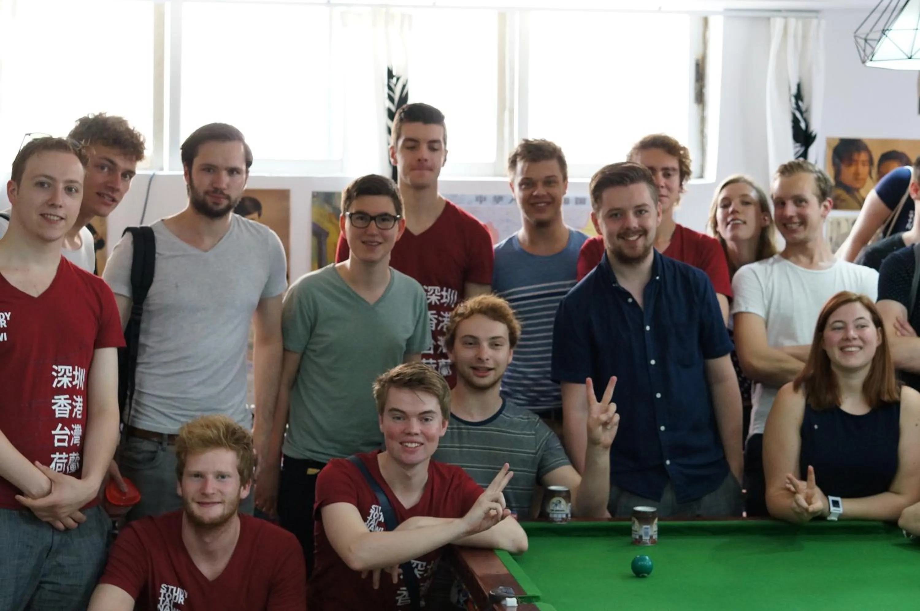 People in Notting Hill Hostel