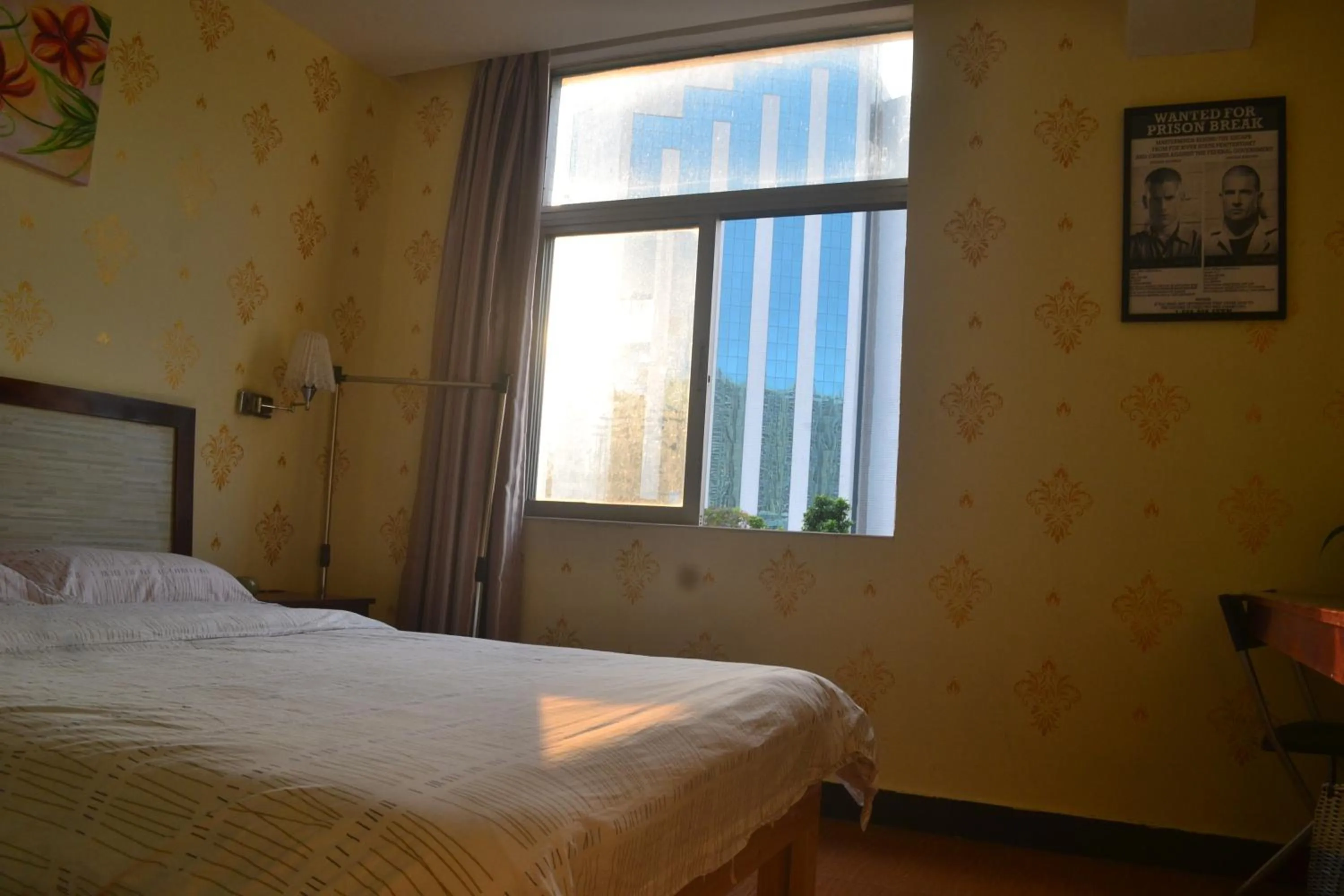 Decorative detail, Bed in Notting Hill Hostel