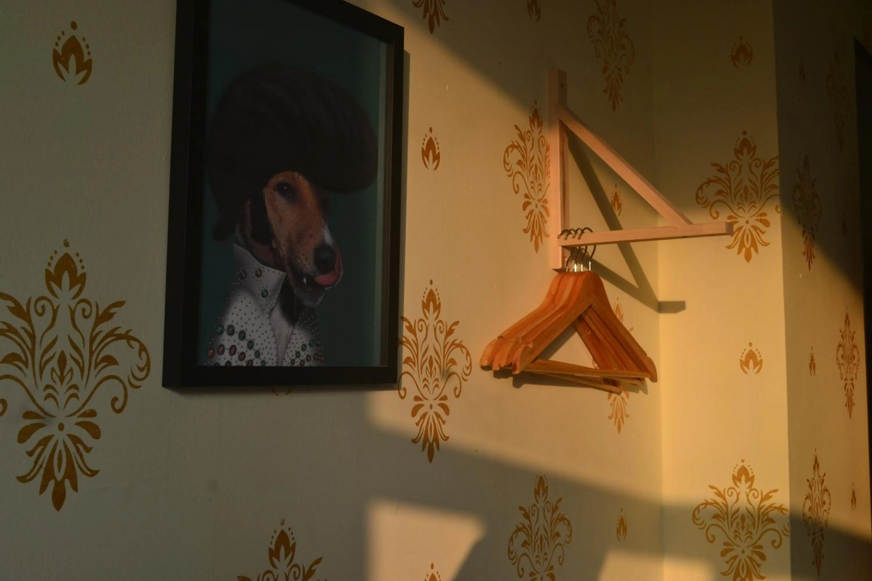 Decorative detail in Notting Hill Hostel