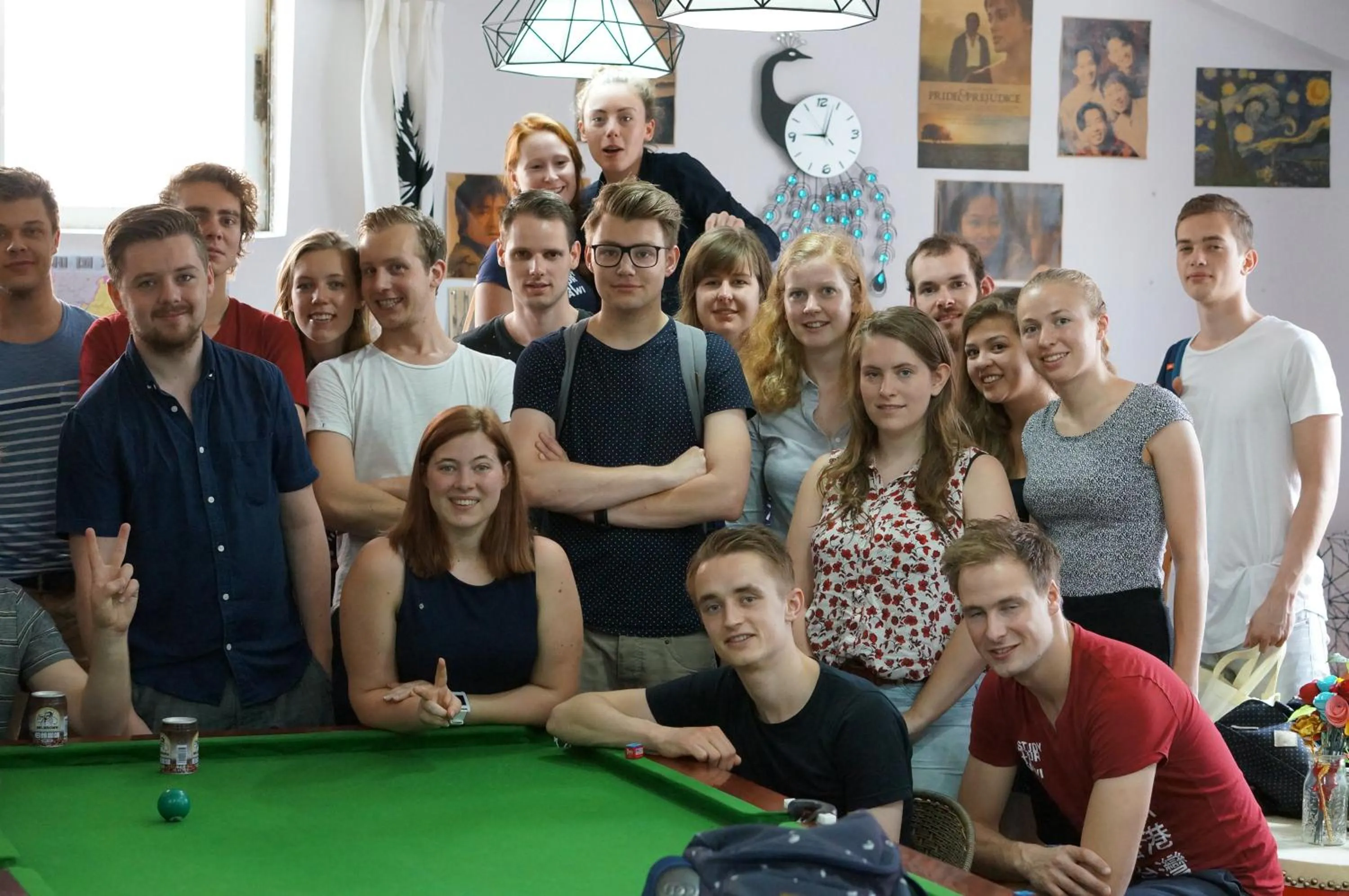 People in Notting Hill Hostel