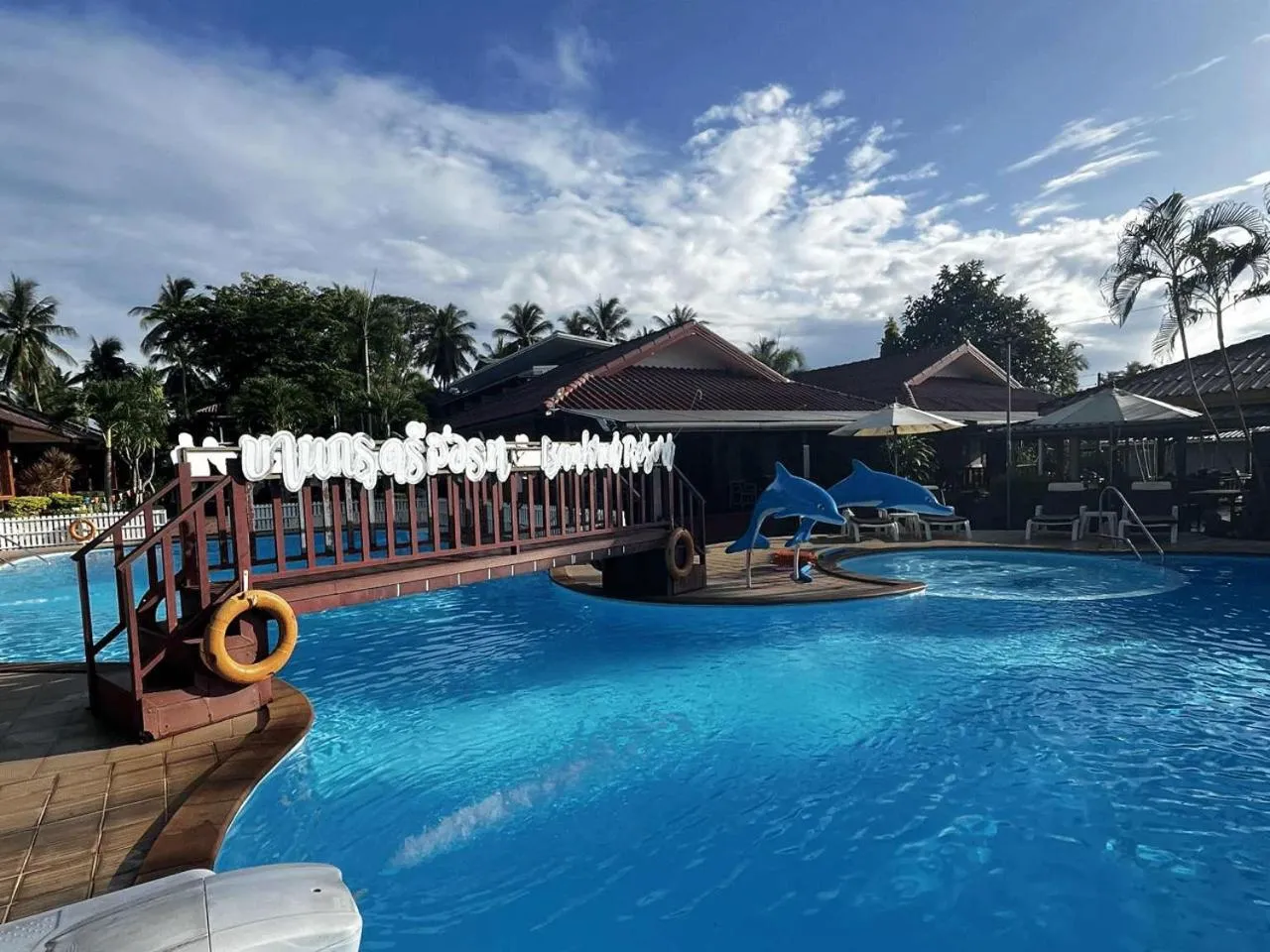 Swimming pool in Ban Krut Resort