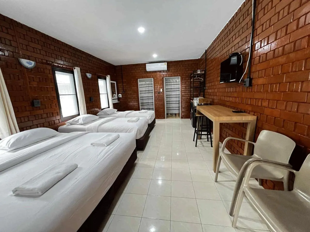 Bed in Ban Krut Resort