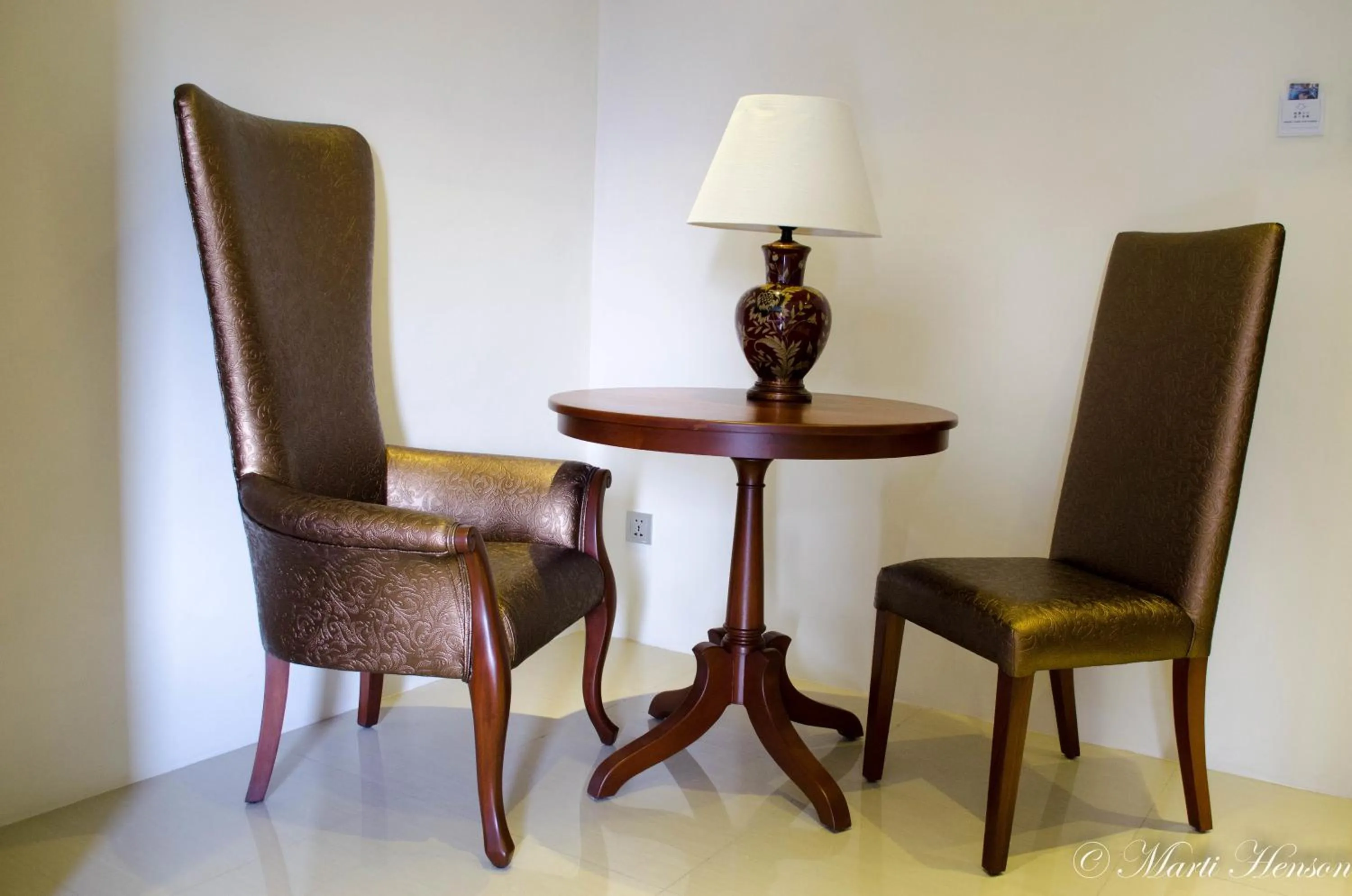 Dining area in Ritz Hotel Angeles