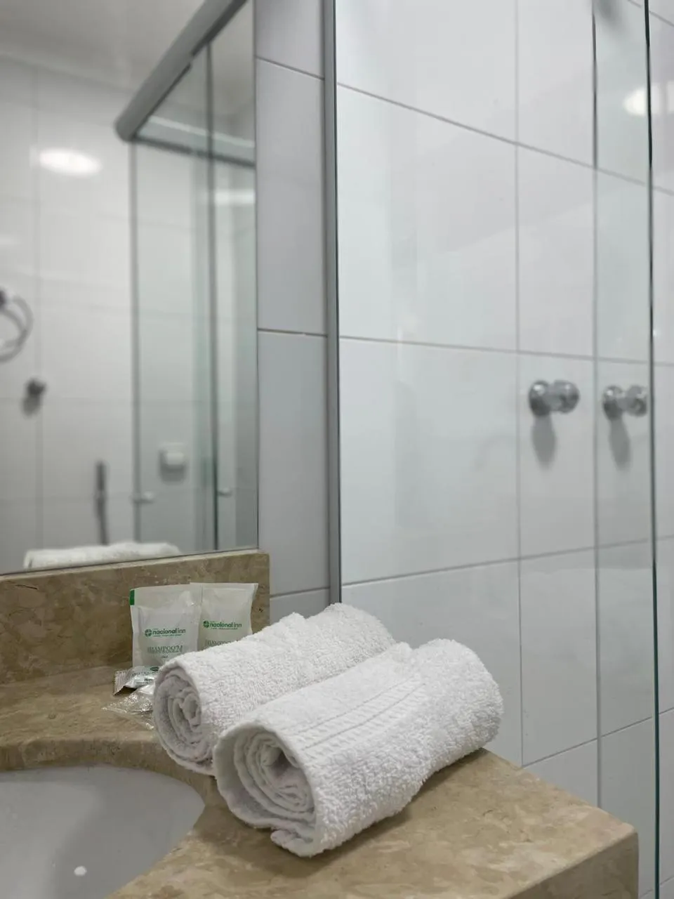 Shower in Hotel Nacional Inn São Paulo- Próximo ao SAMPA SKY