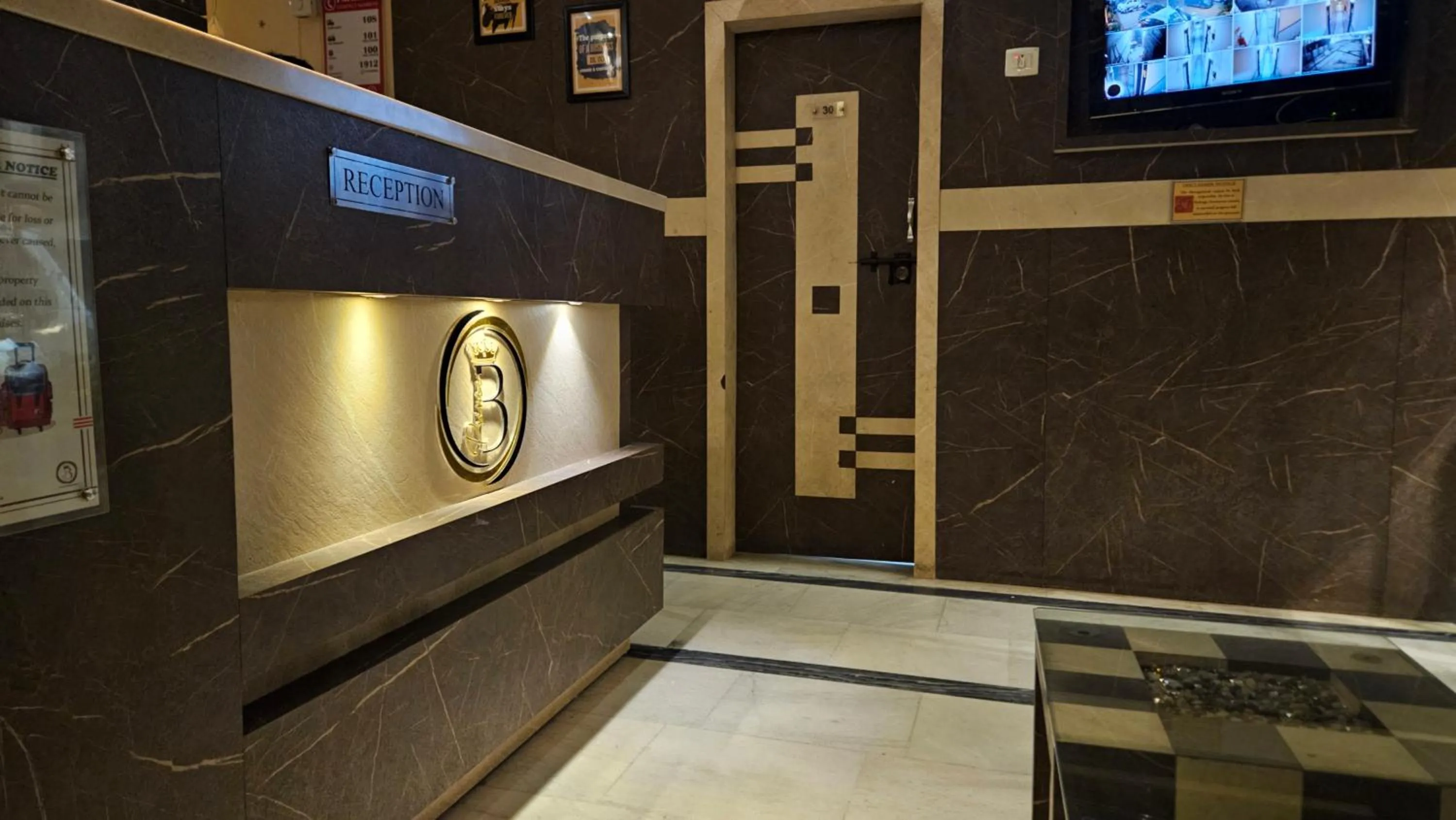 Lobby or reception in Hotel Prince B