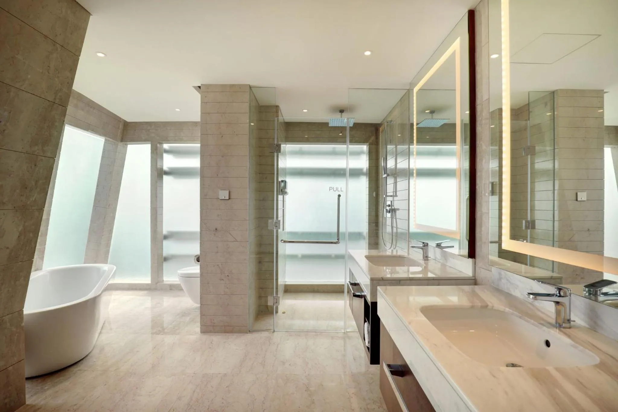 Bathroom in Crowne Plaza Dhaka Gulshan by IHG