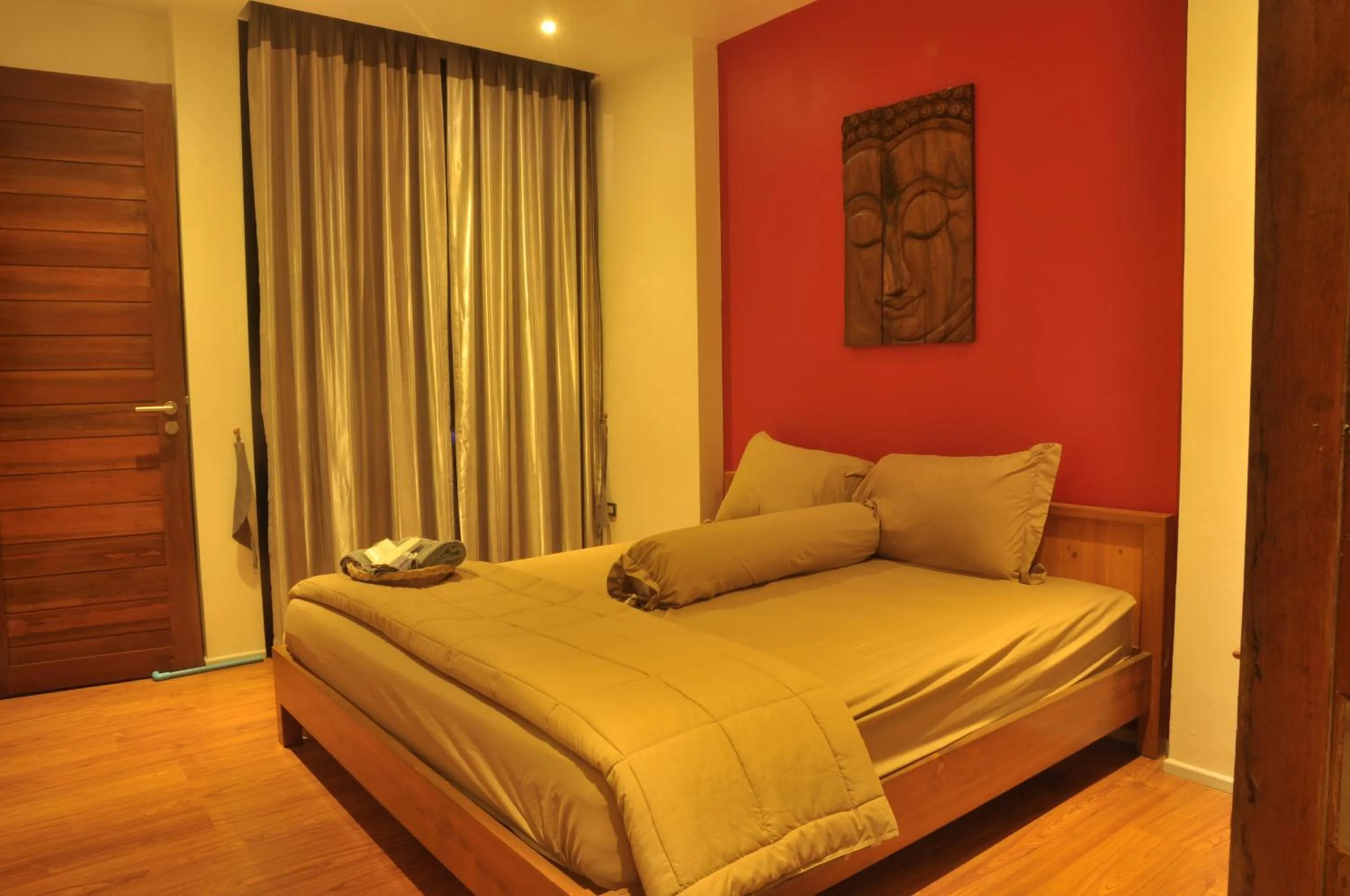 Bedroom, Bed in Pony Hill Villa