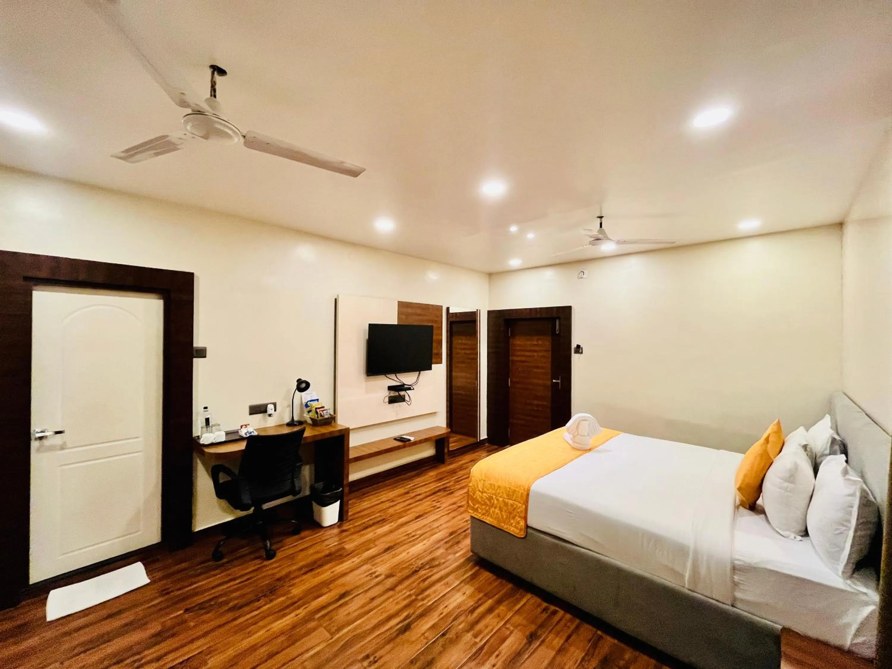 Bed in Shankar Bhavan By Vinayak Hotels