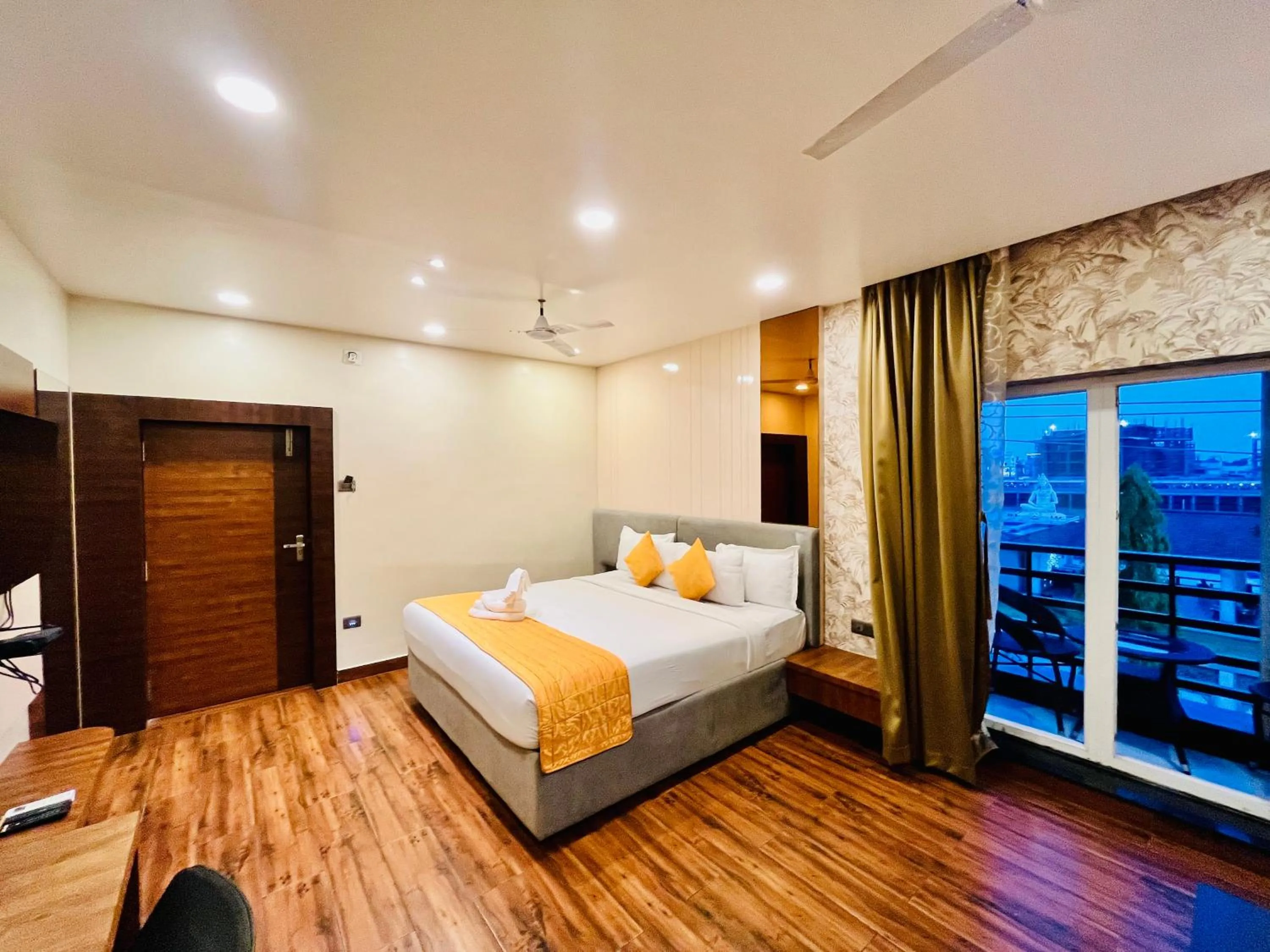 Bed in Shankar Bhavan By Vinayak Hotels