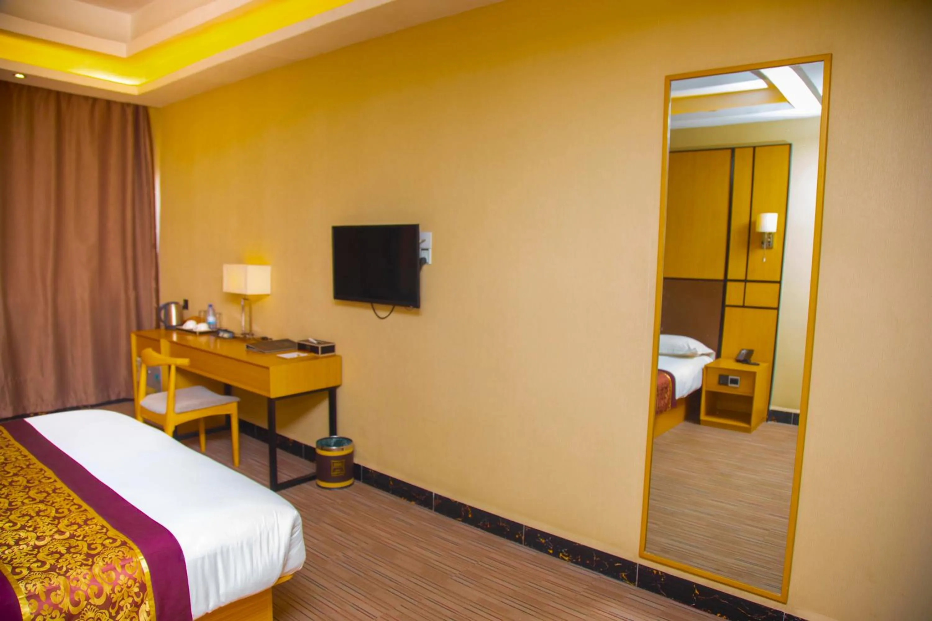 Photo of the whole room, Bed in 2000 Hotel Downtown Kigali