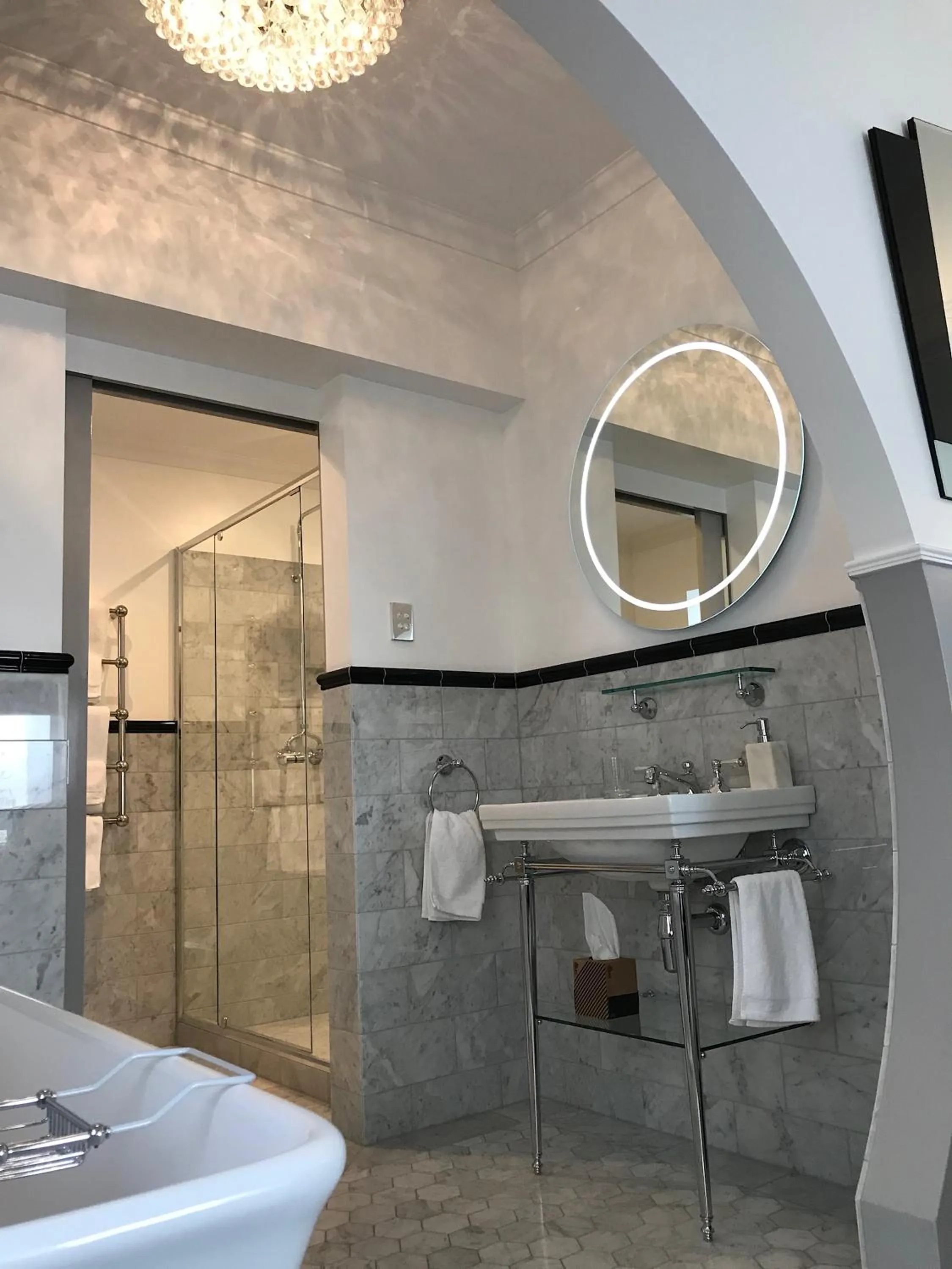 Bathroom in Josephines Luxury Accommodation