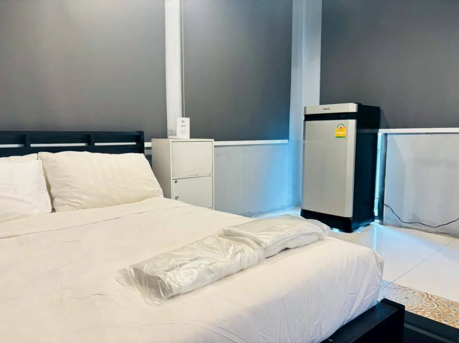 Bedroom, Bed in Sukhum Huai Khwang Guest House