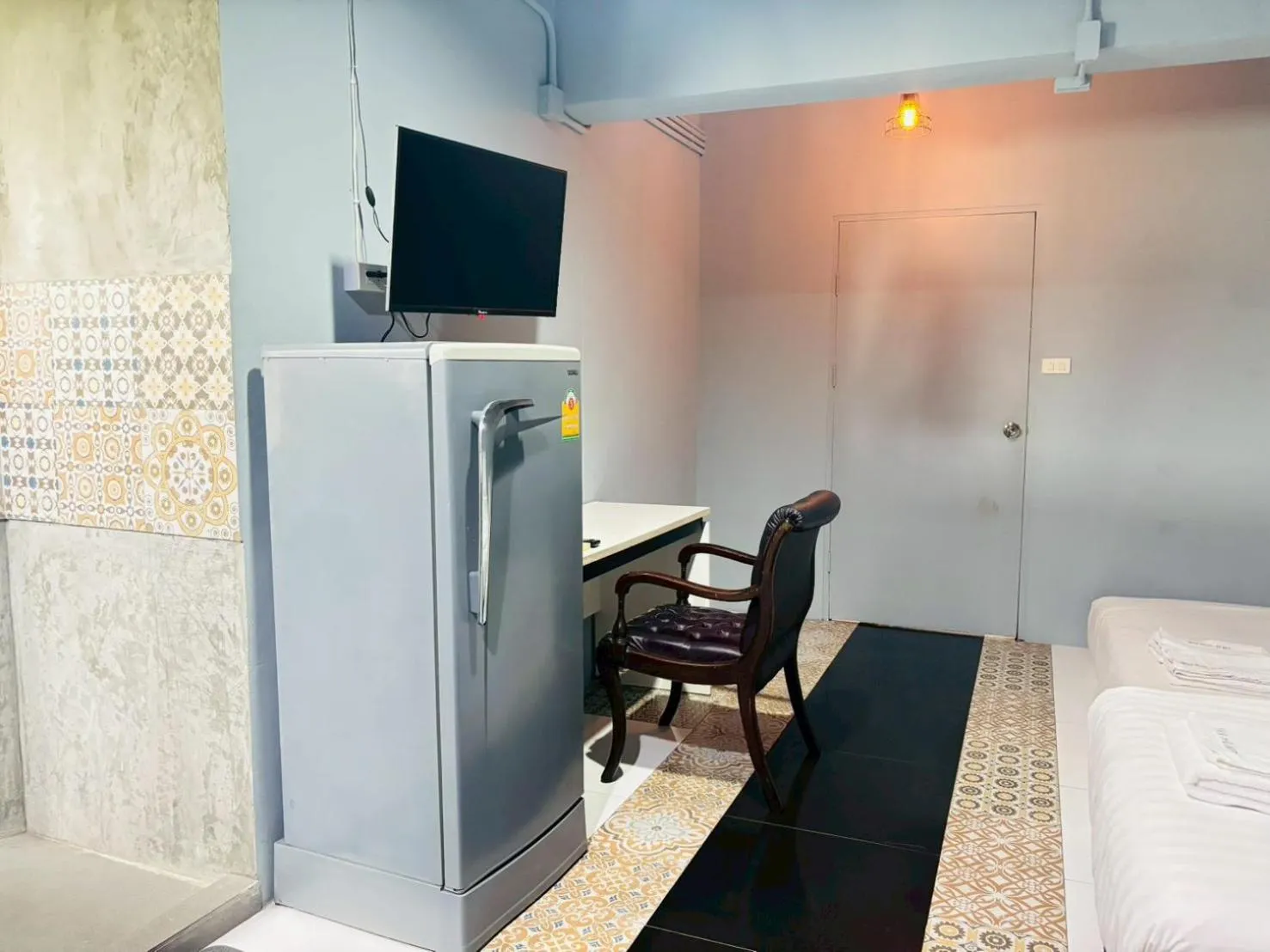 Bedroom, Bed in Sukhum Huai Khwang Guest House