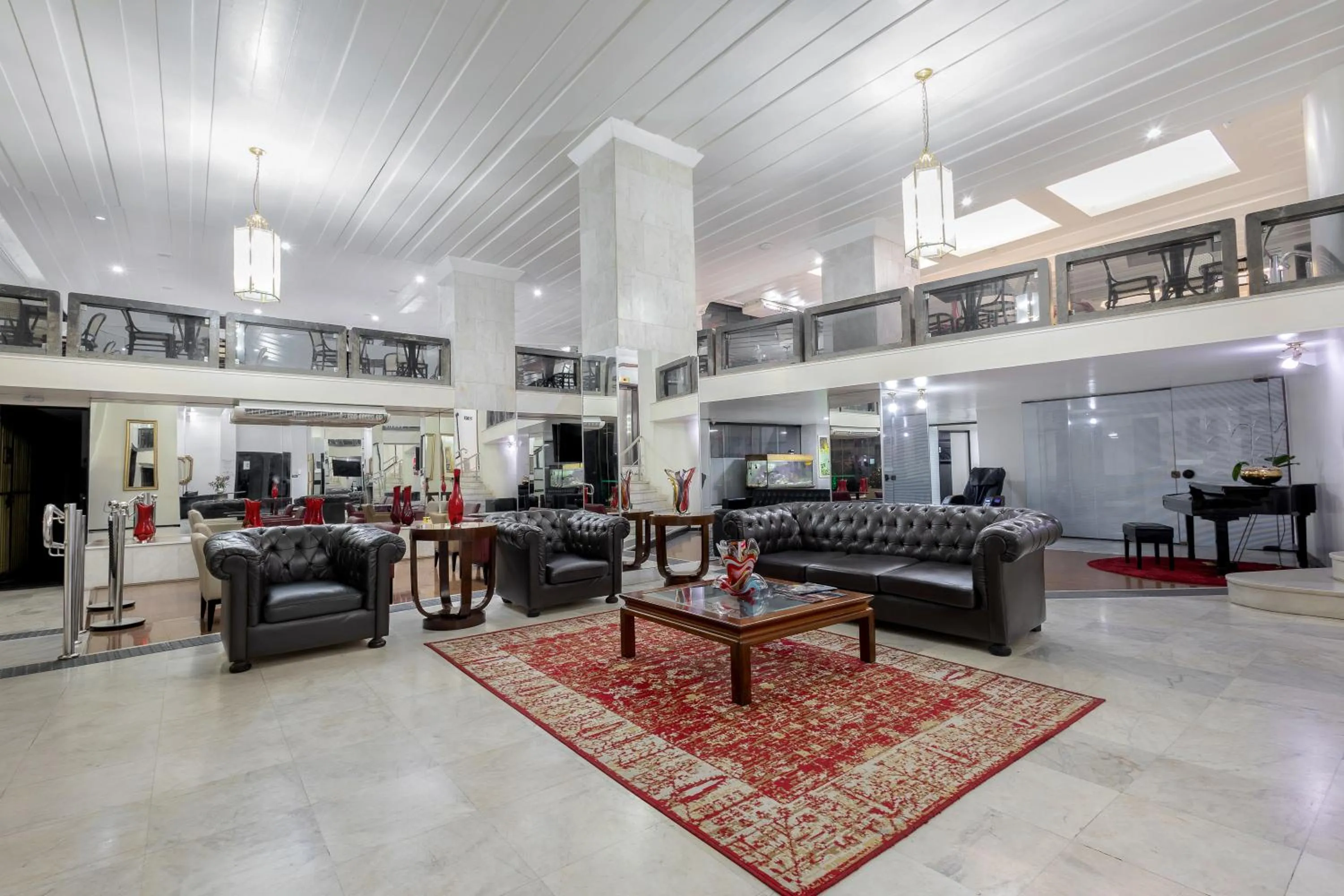 Seating area in Hotel Euro Suite São Paulo by Nacional Inn - A 600 METROS DA RUA 25 DE MARÇO