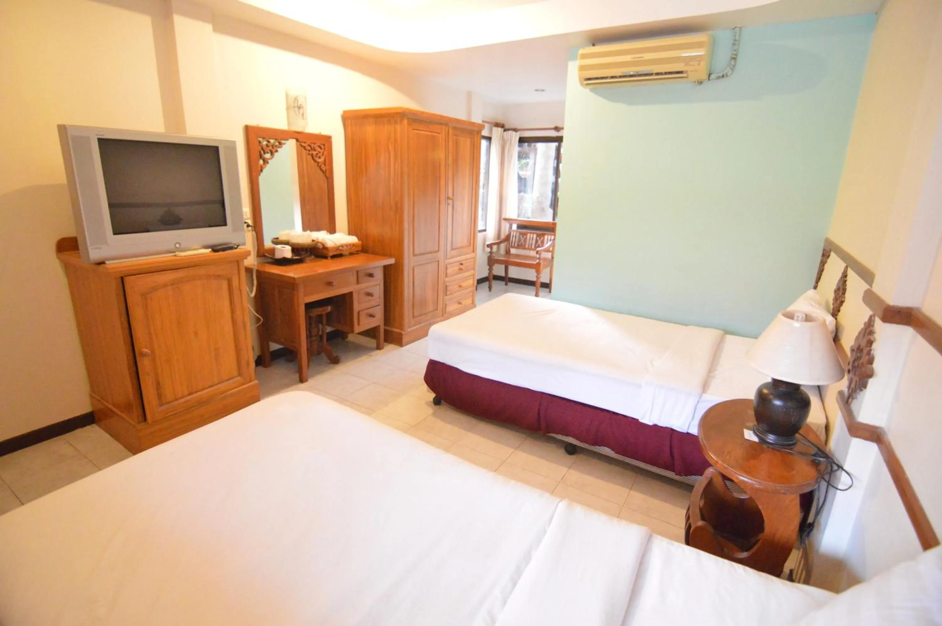 Bedroom, Bed in Techno Riverview Resort