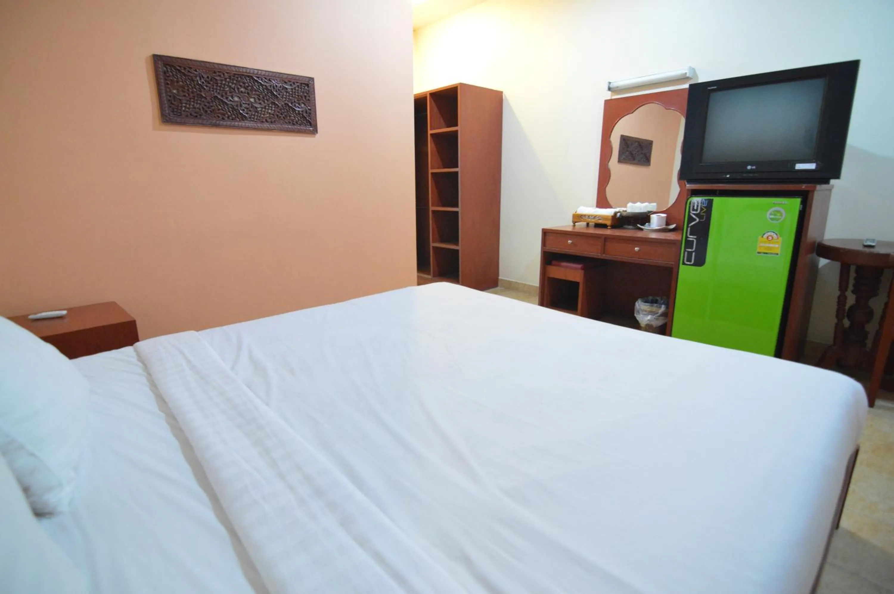 Bedroom, Bed in Techno Riverview Resort