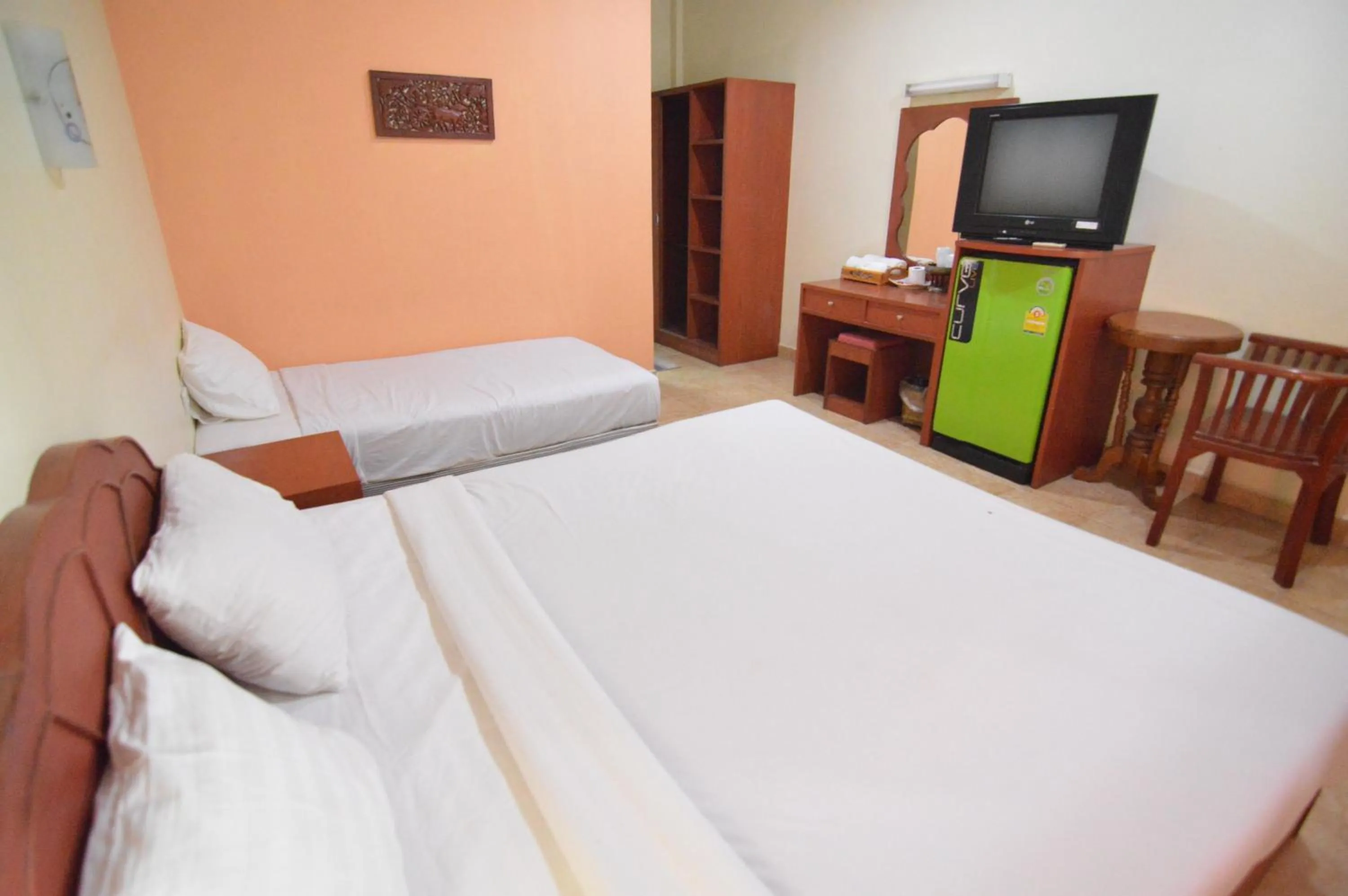 Bedroom, Bed in Techno Riverview Resort