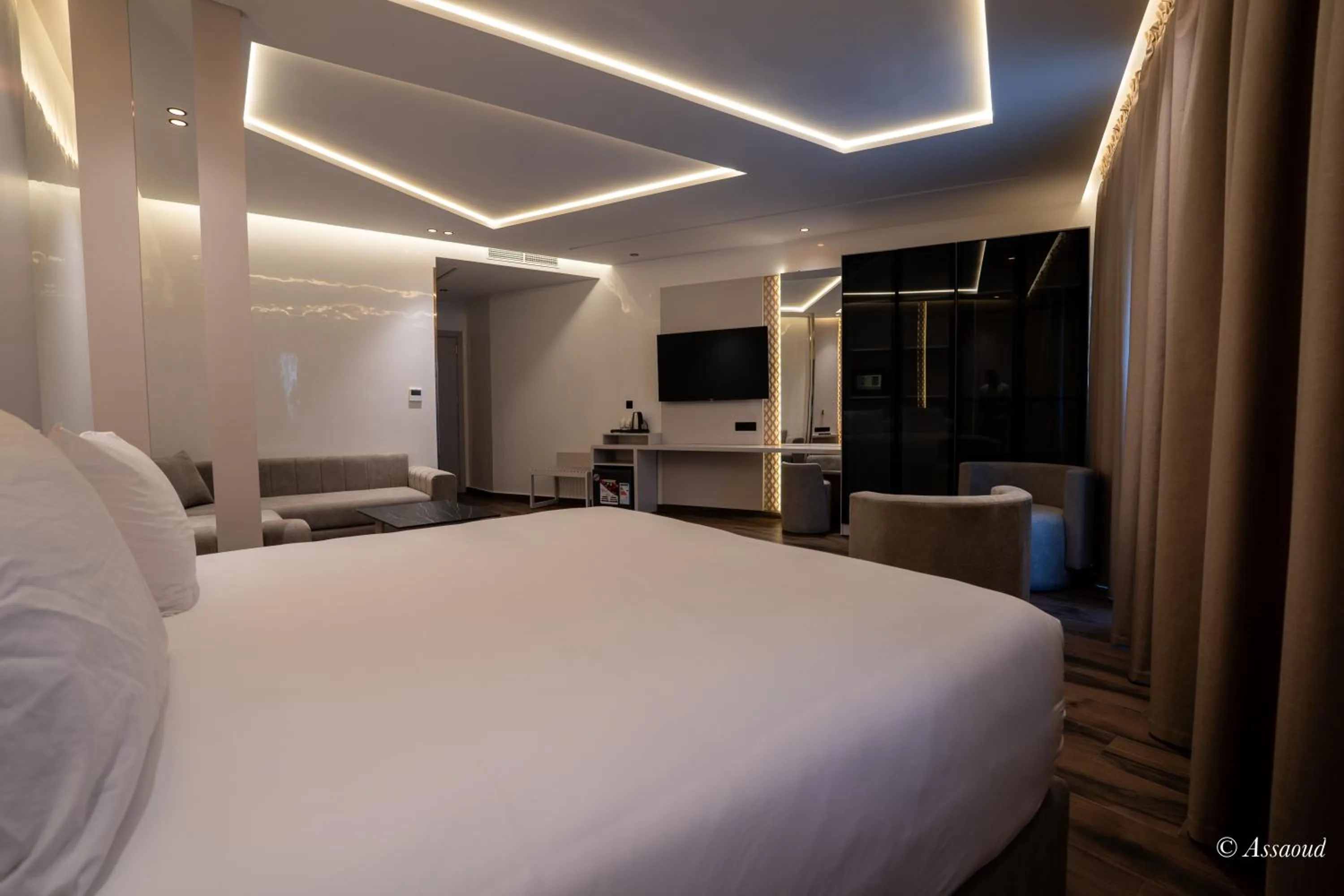 Bed in Hotel Esmeralda