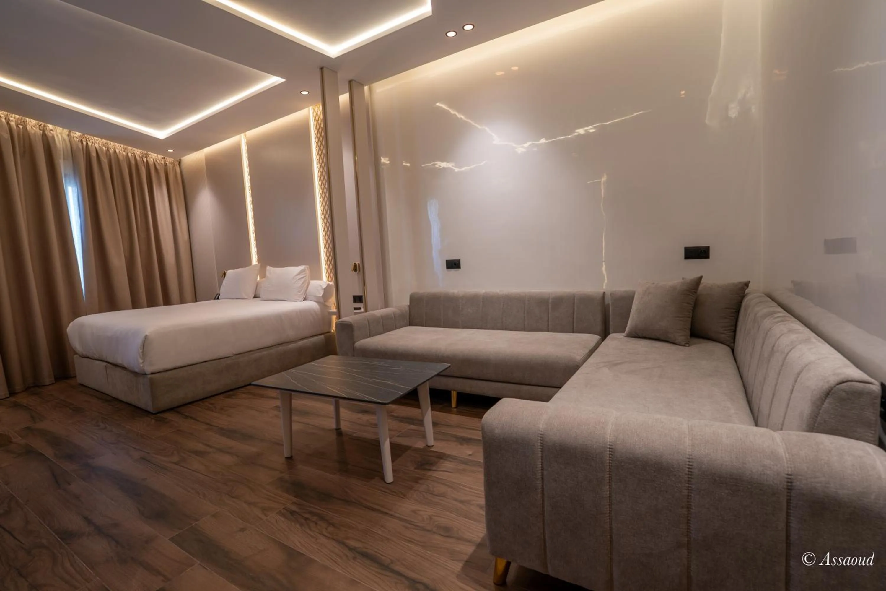 Bed in Hotel Esmeralda