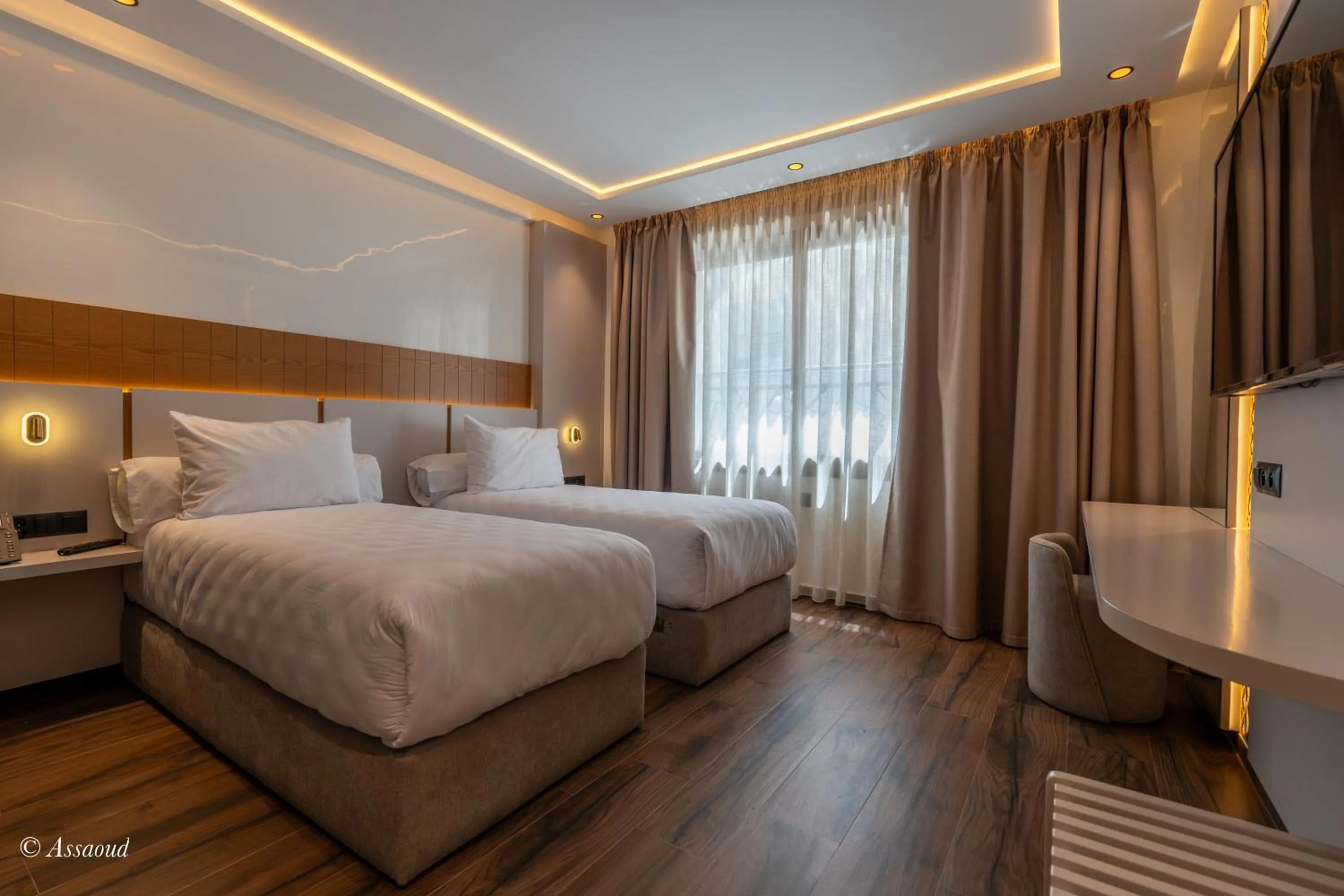 Bed in Hotel Esmeralda