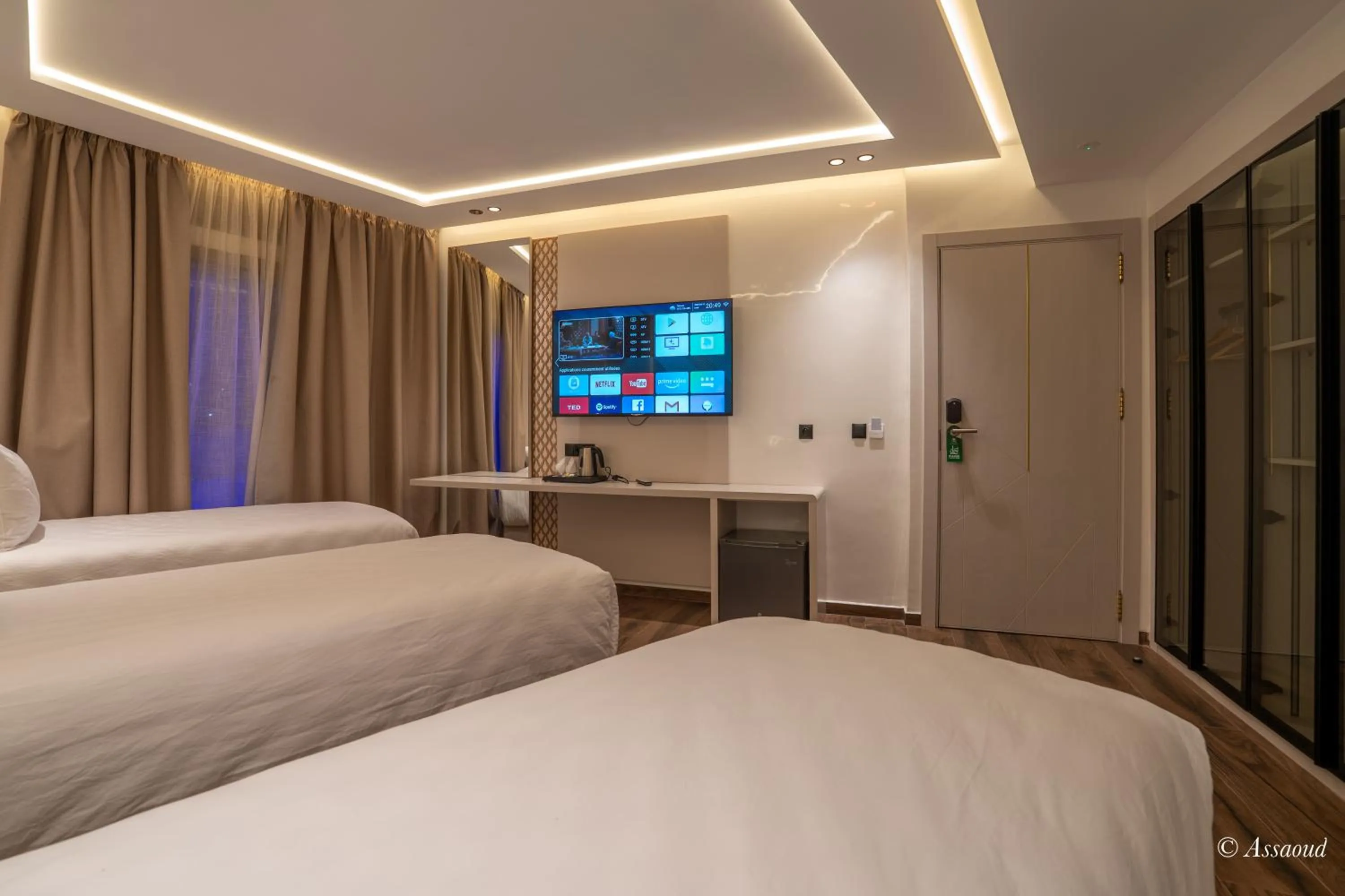 Bed in Hotel Esmeralda