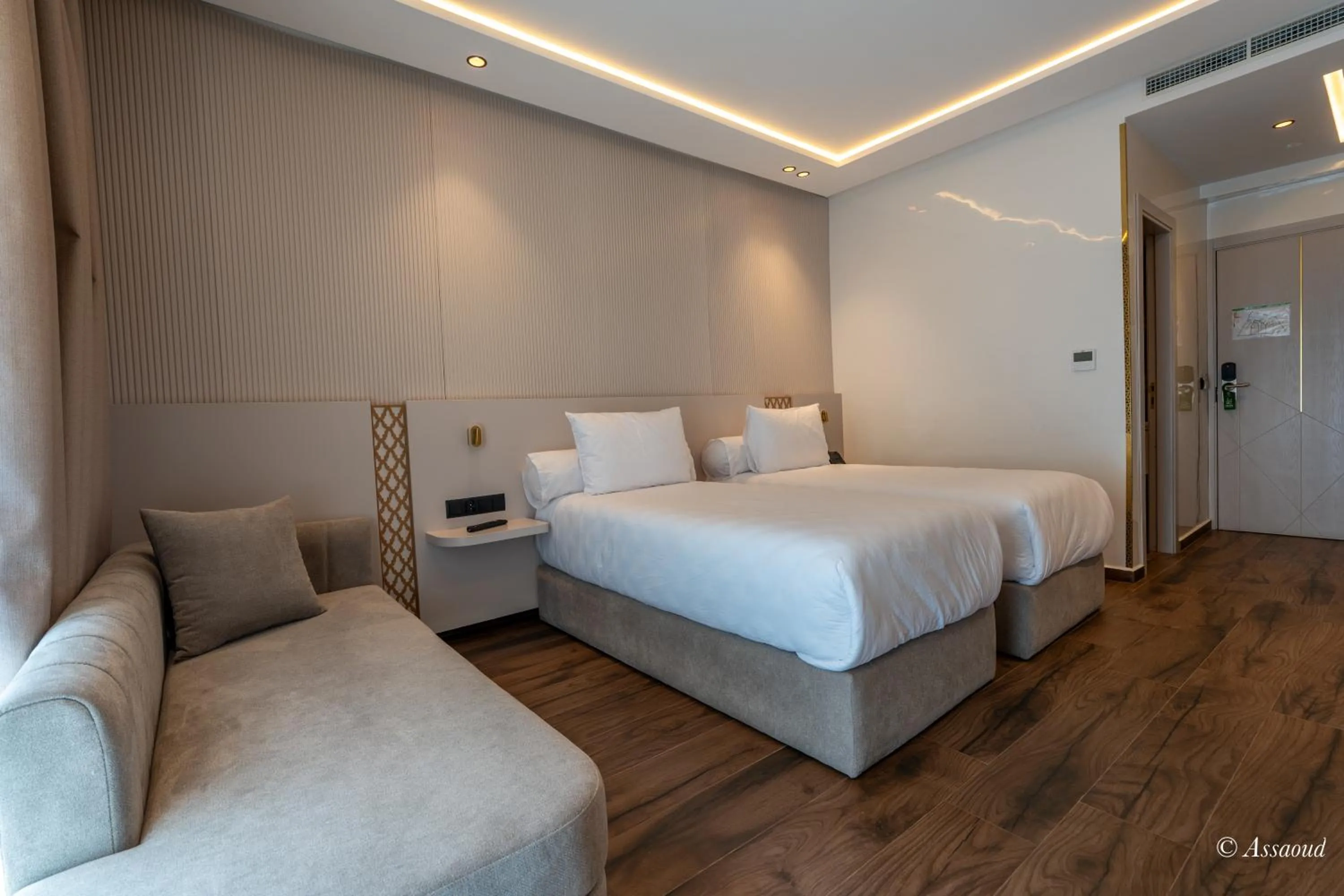 Bed in Hotel Esmeralda