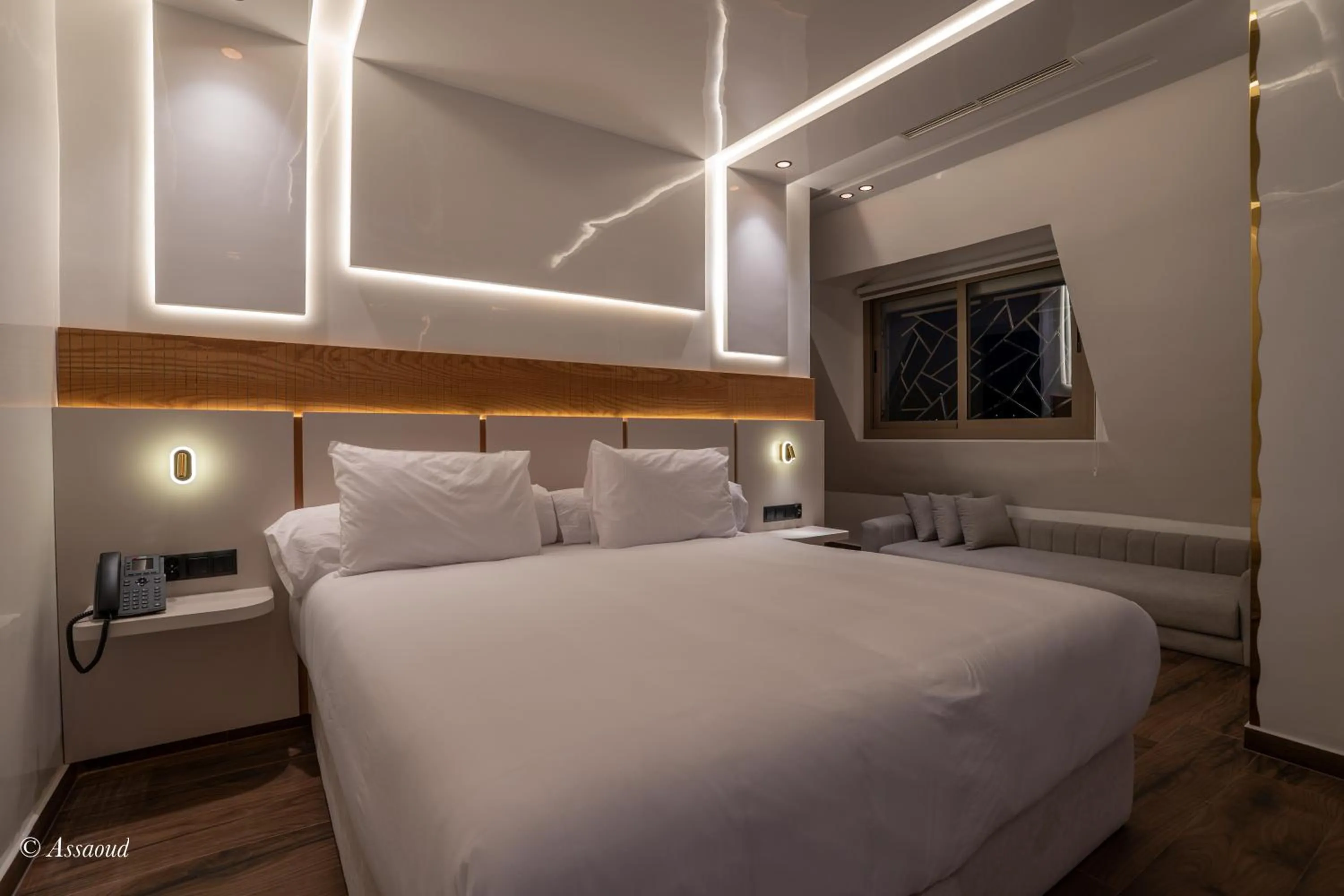 Bed in Hotel Esmeralda