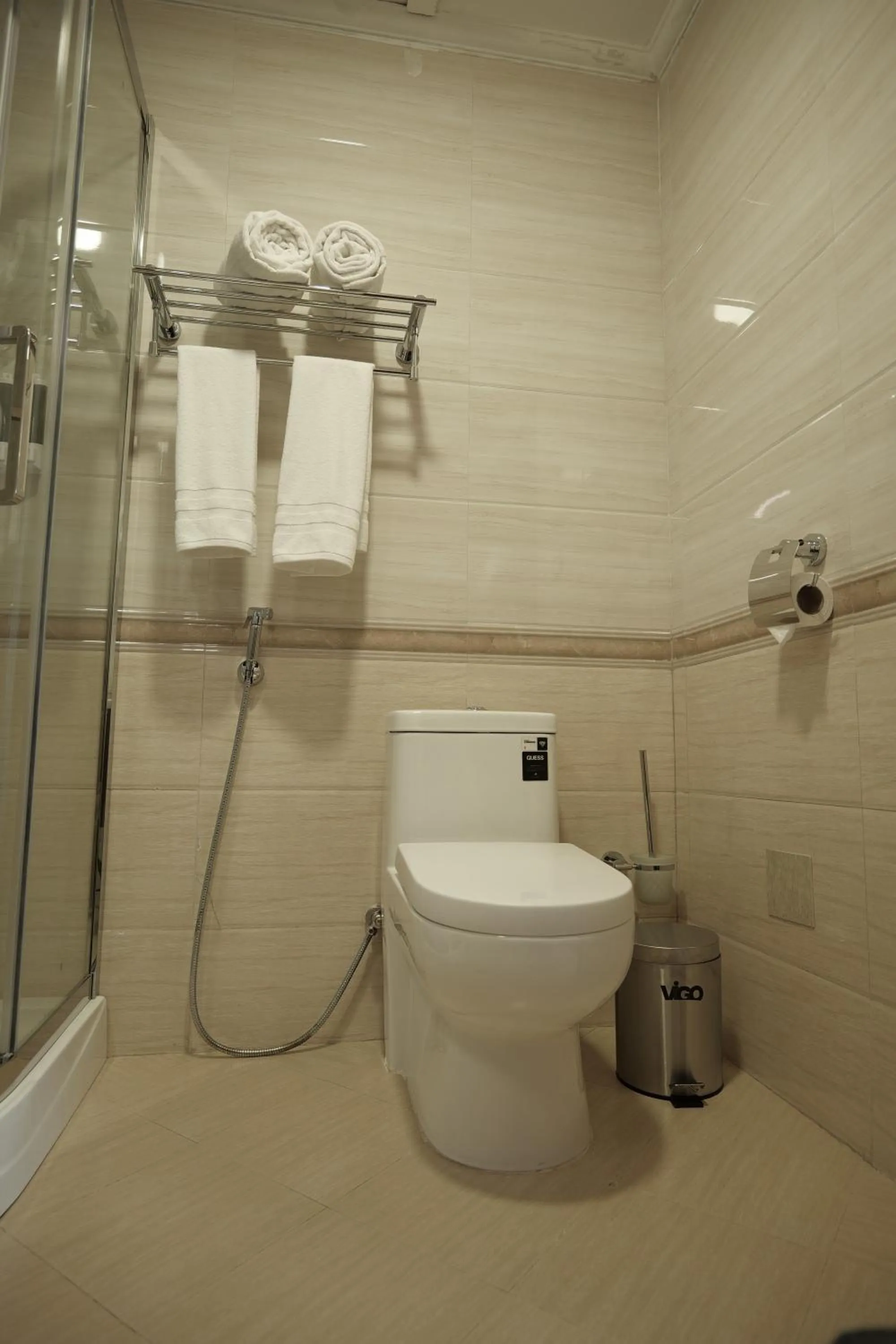 Bathroom in Crescent International Hotel