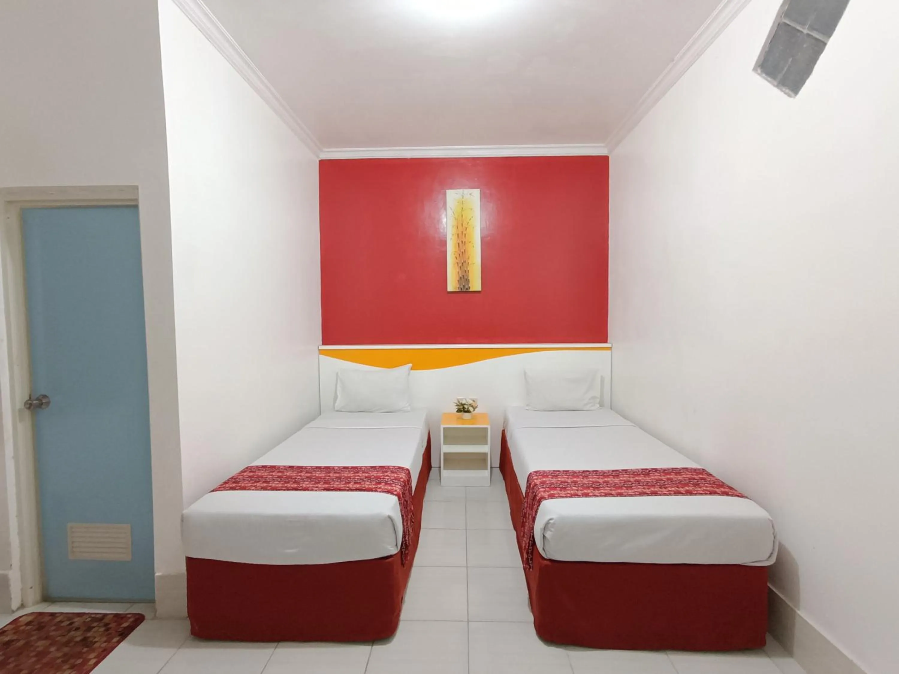 Bed in Hotel STIPRAM Kaliurang Yogyakarta