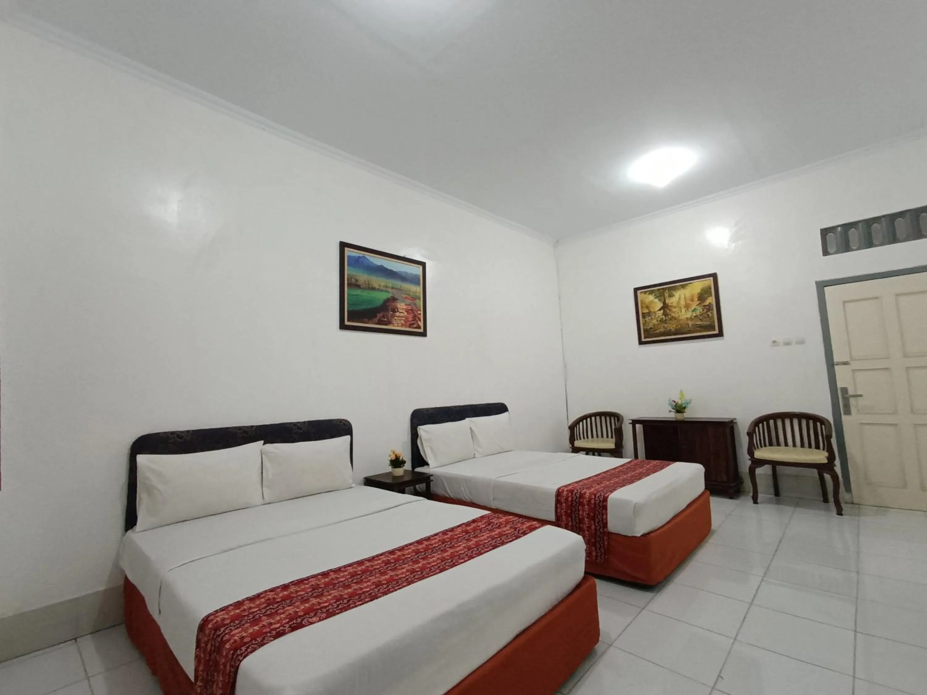 Bed in Hotel STIPRAM Kaliurang Yogyakarta