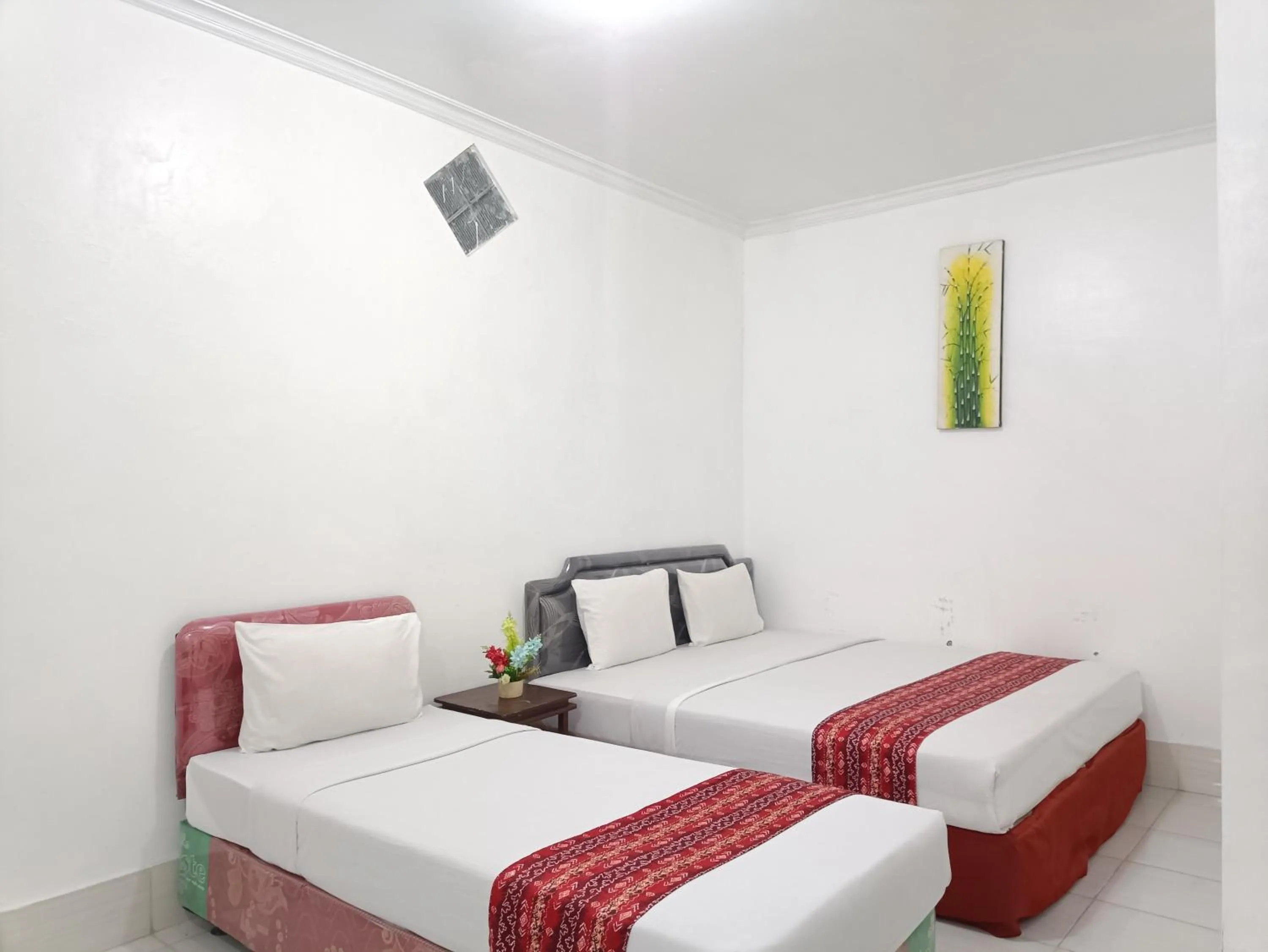 Bed in Hotel STIPRAM Kaliurang Yogyakarta