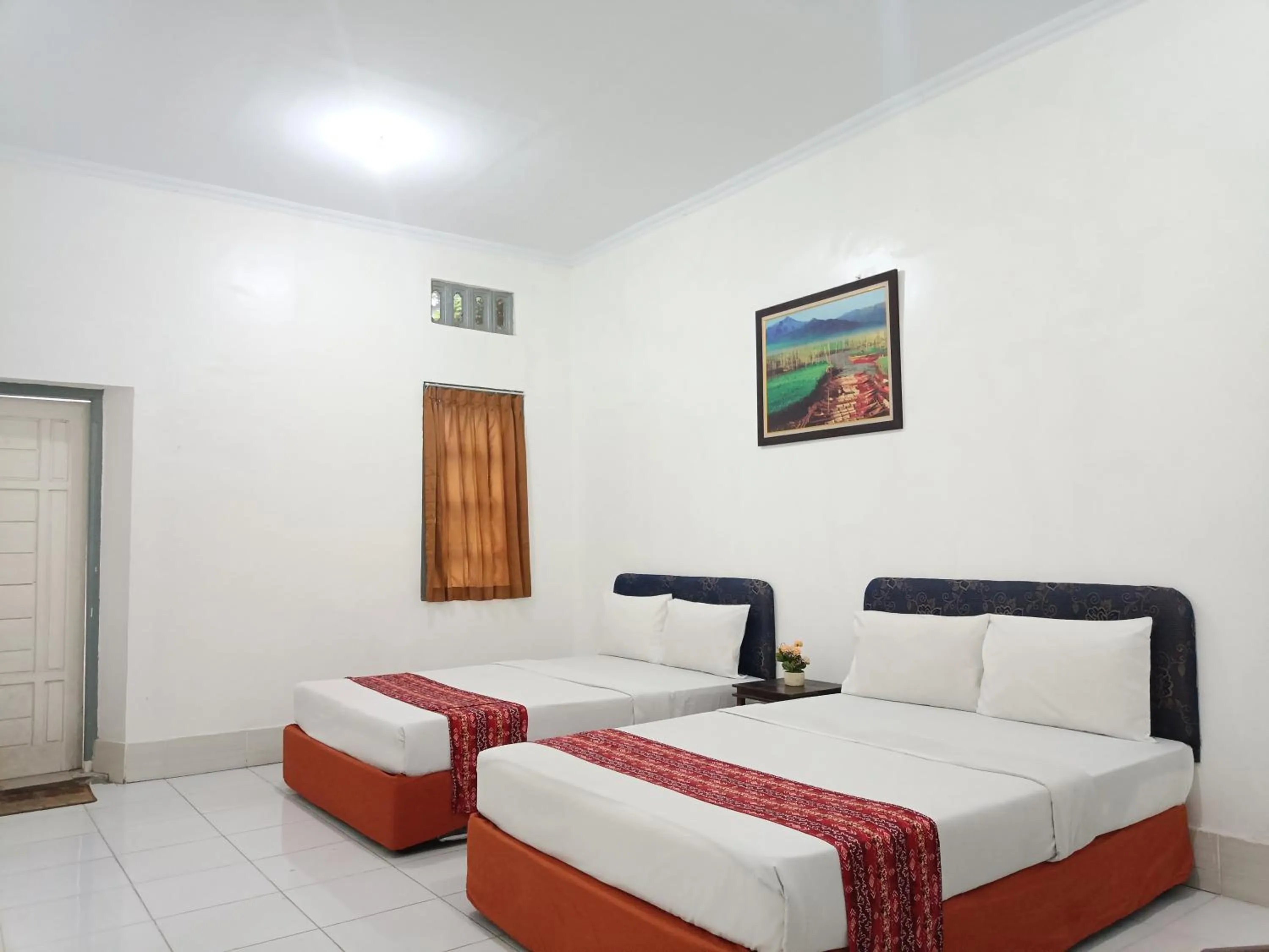 Bed in Hotel STIPRAM Kaliurang Yogyakarta