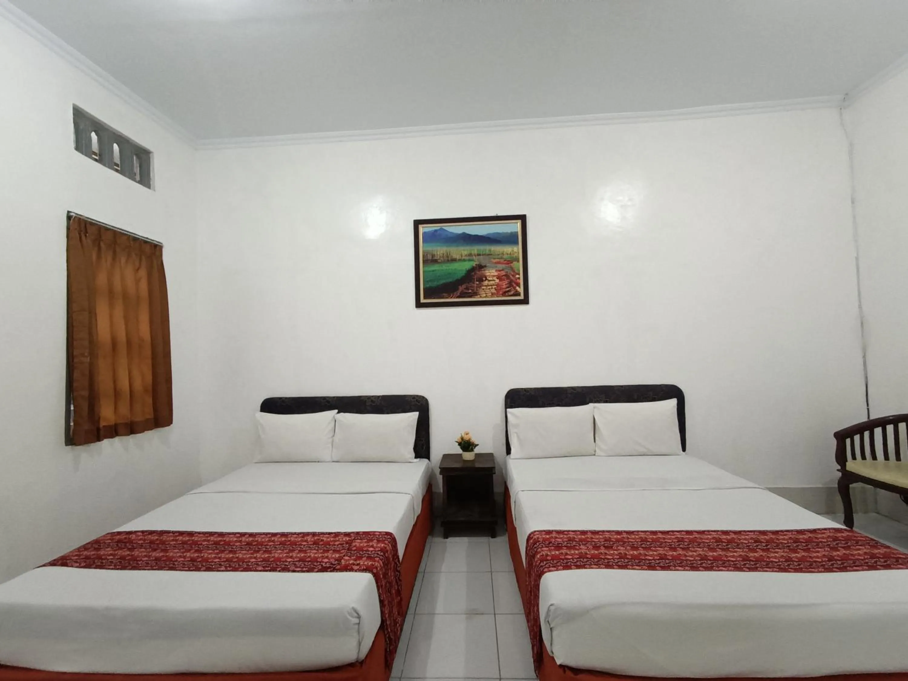 Bed in Hotel STIPRAM Kaliurang Yogyakarta