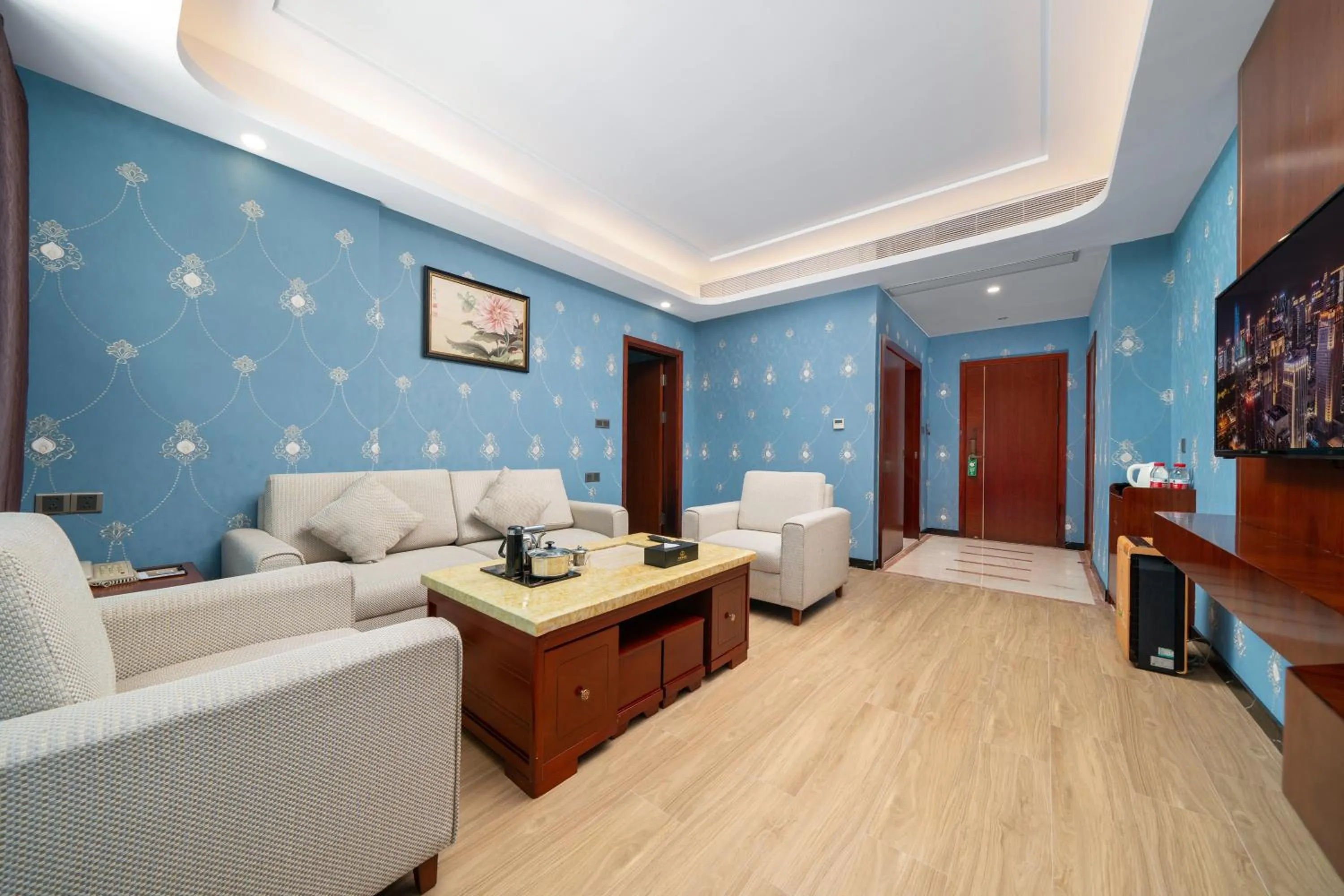 Living room in Honglilai Hotel