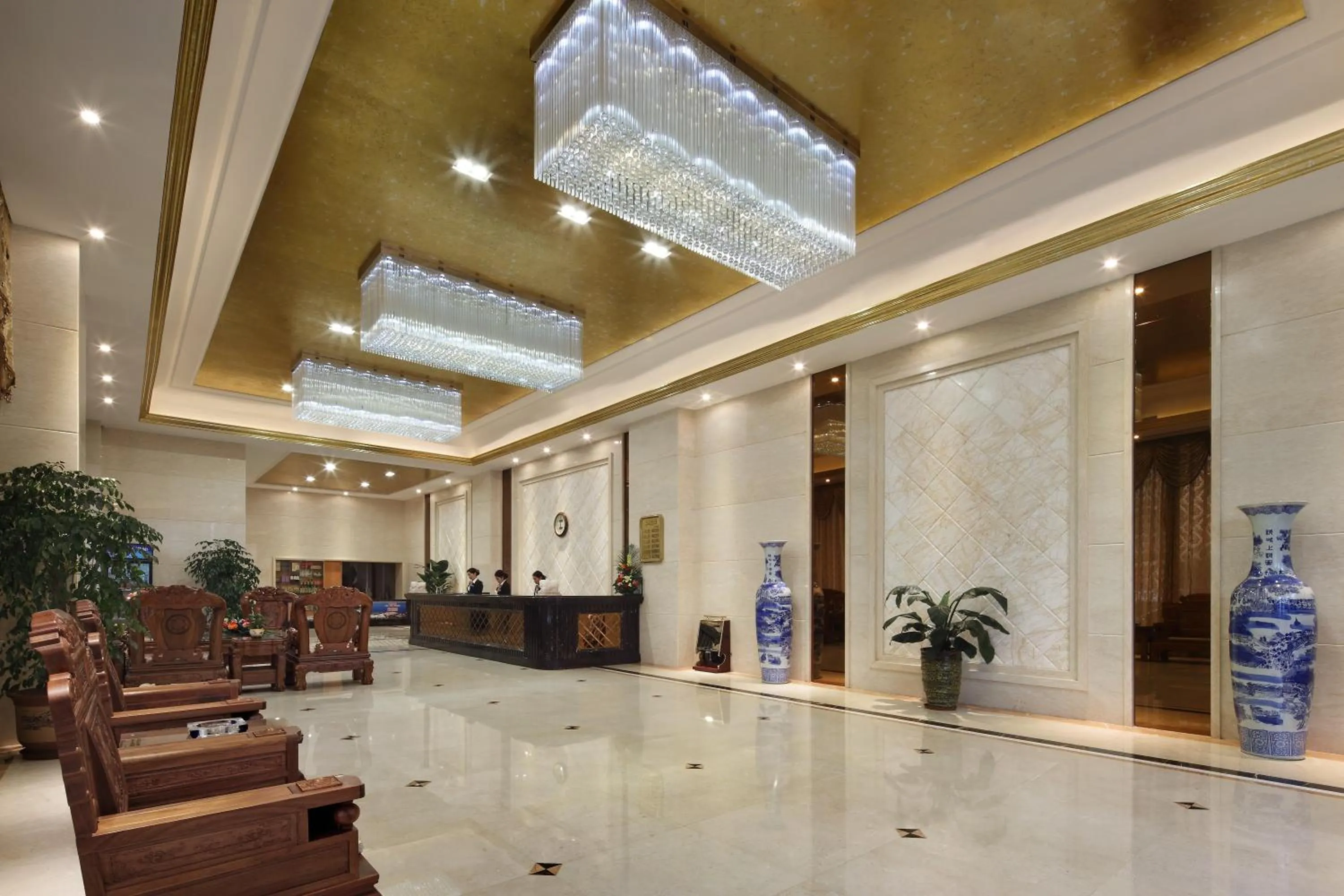 Lobby or reception in Honglilai Hotel