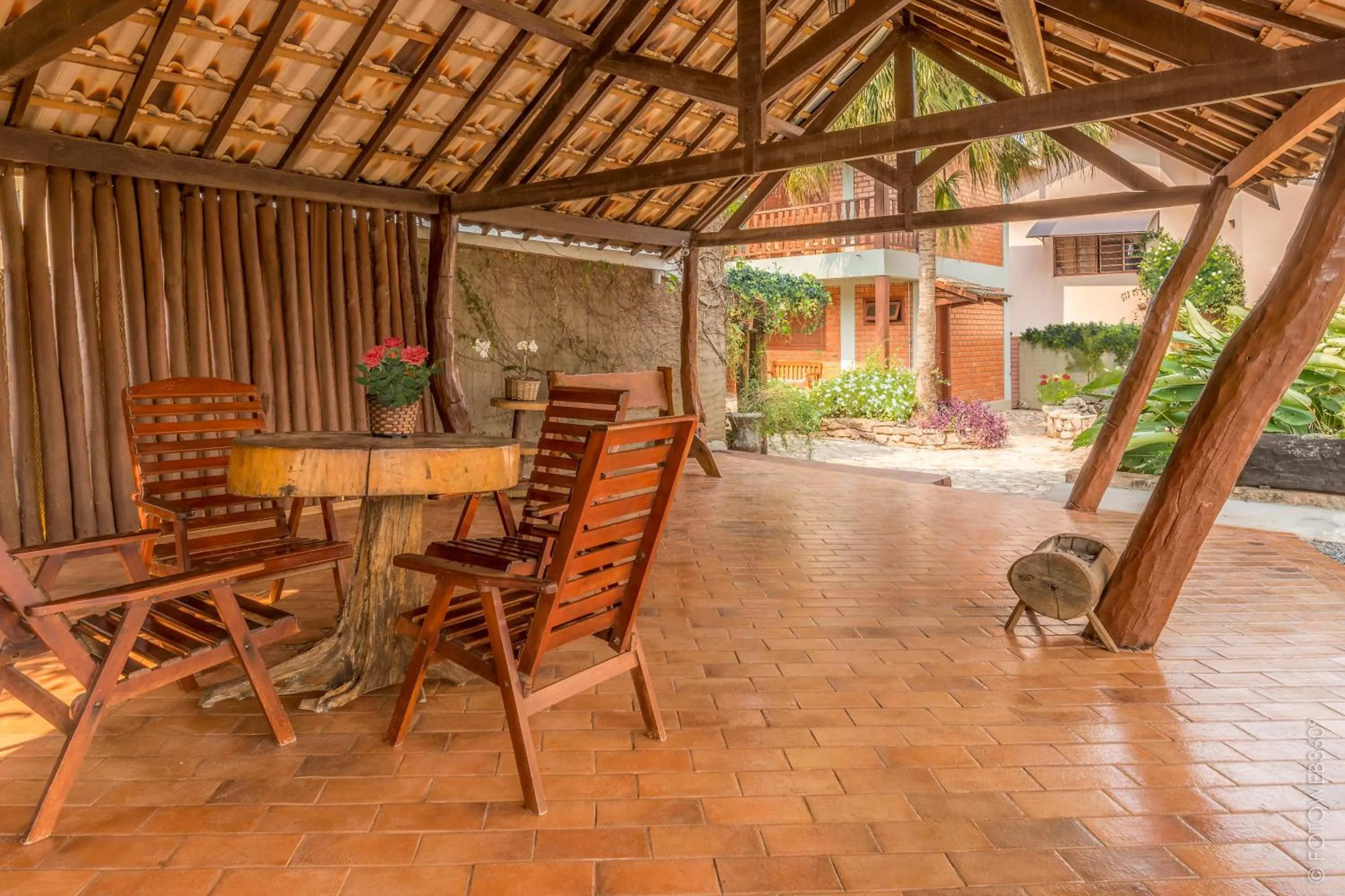 On site in Pousada Rancho Jarinu