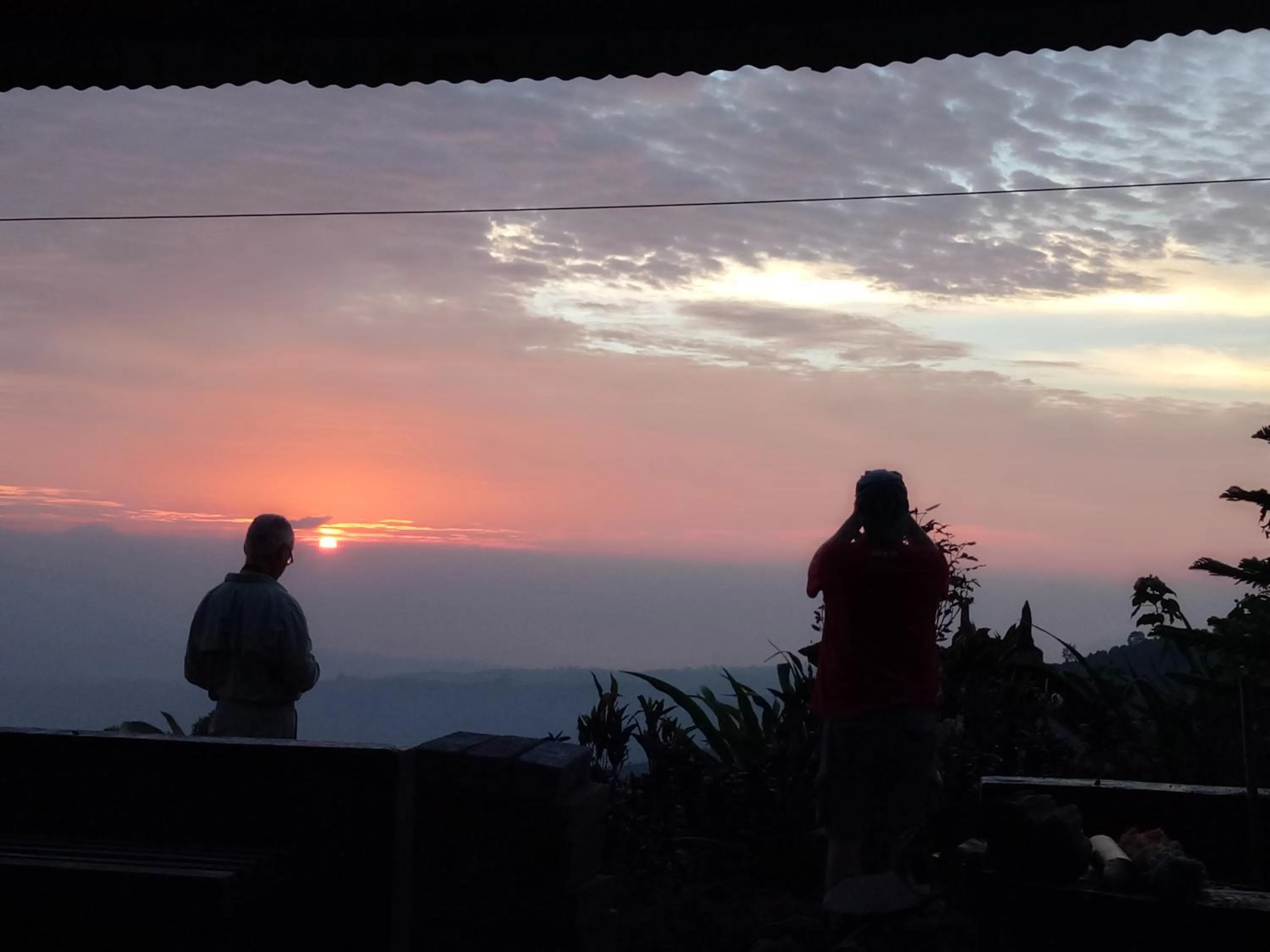 Mountain view in Puri Sunset Homestay