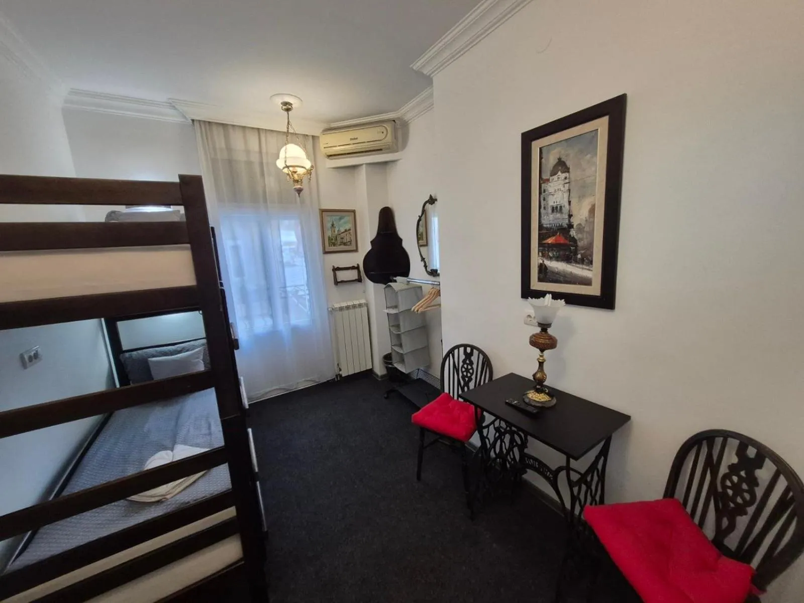 Twin Room with Shared Bathroom in Authentic Belgrade Centre Hostel - Only Private Rooms