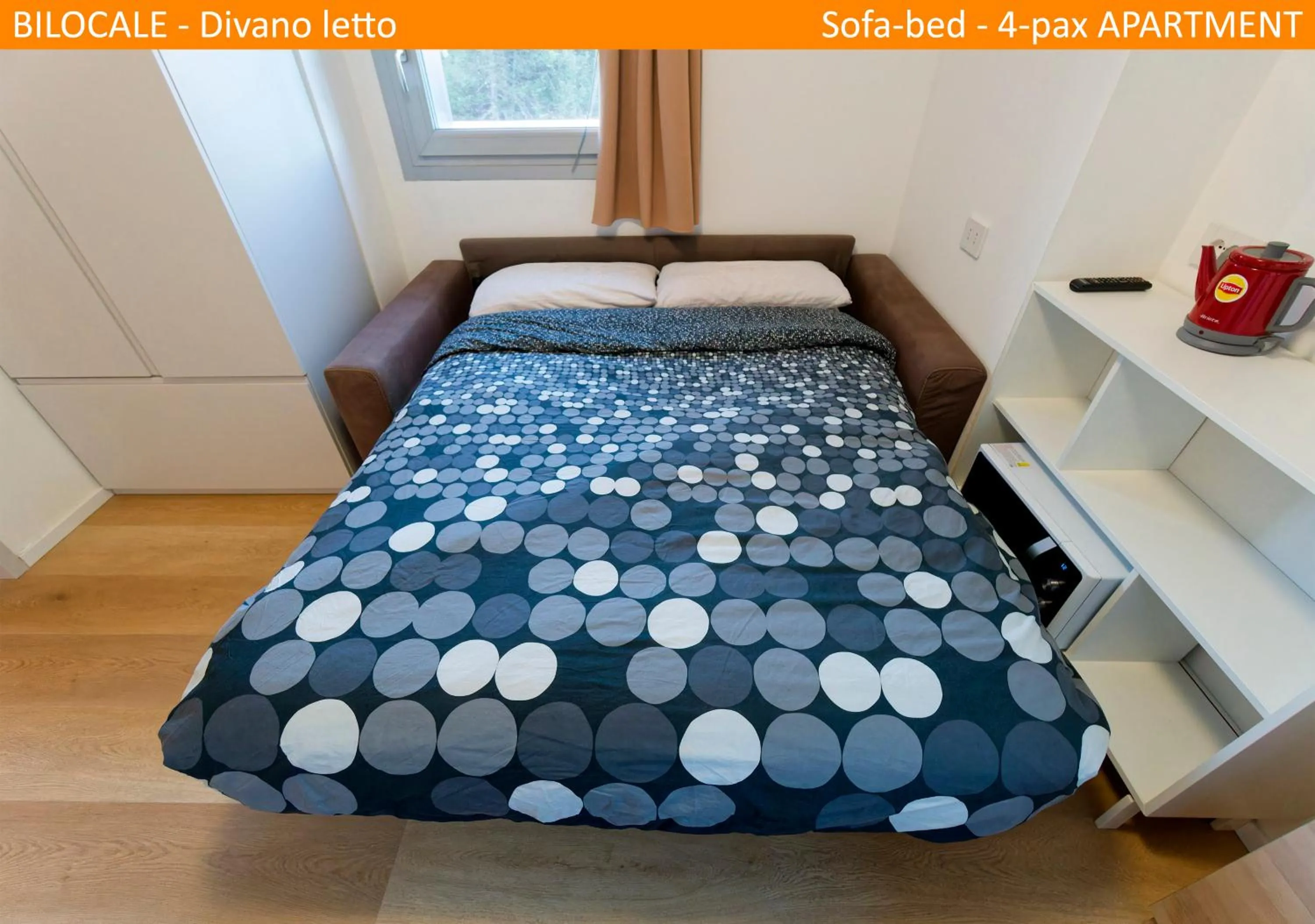 Bed in Apartment Tonale
