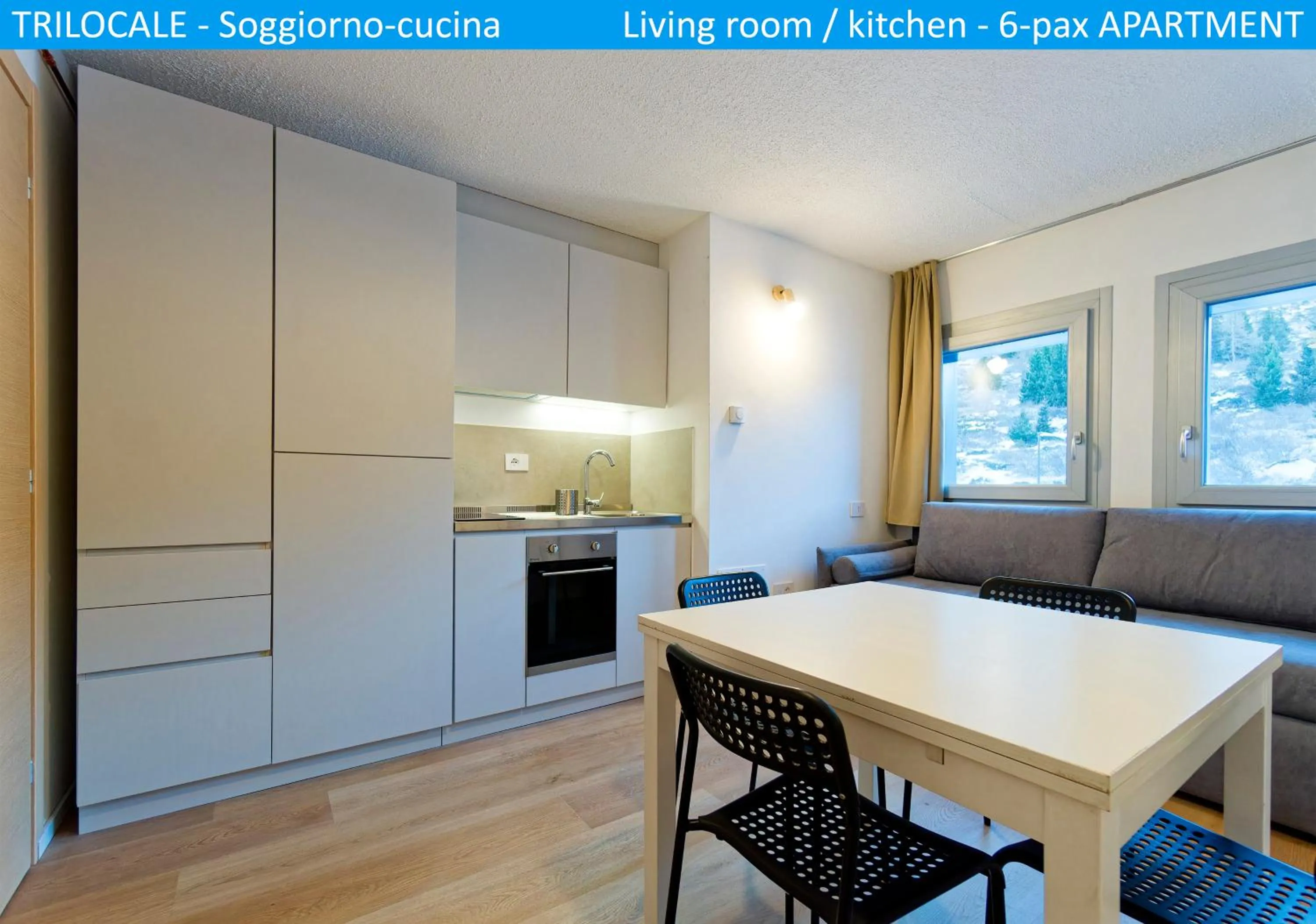 Kitchen or kitchenette in Apartment Tonale