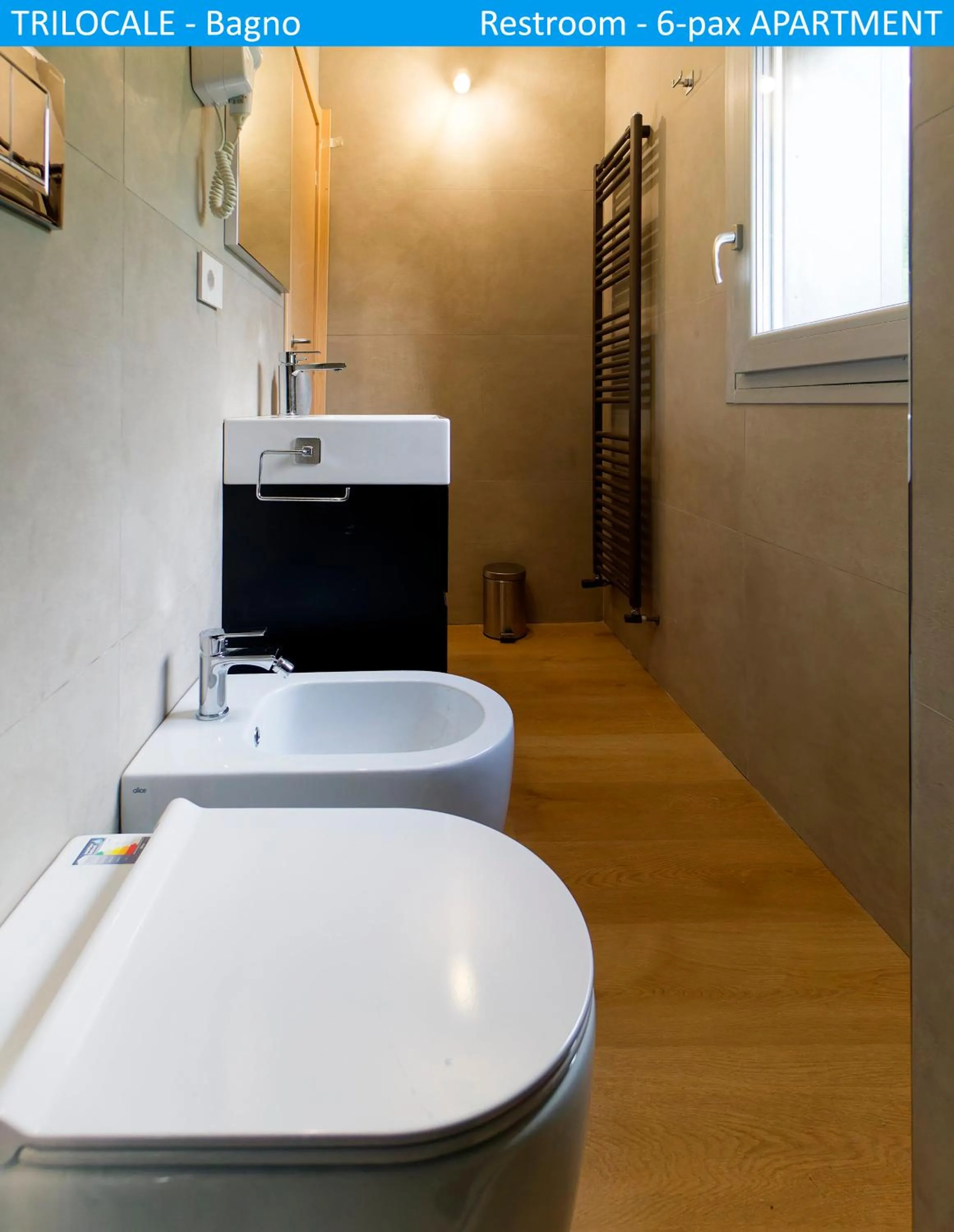 Shower in Apartment Tonale
