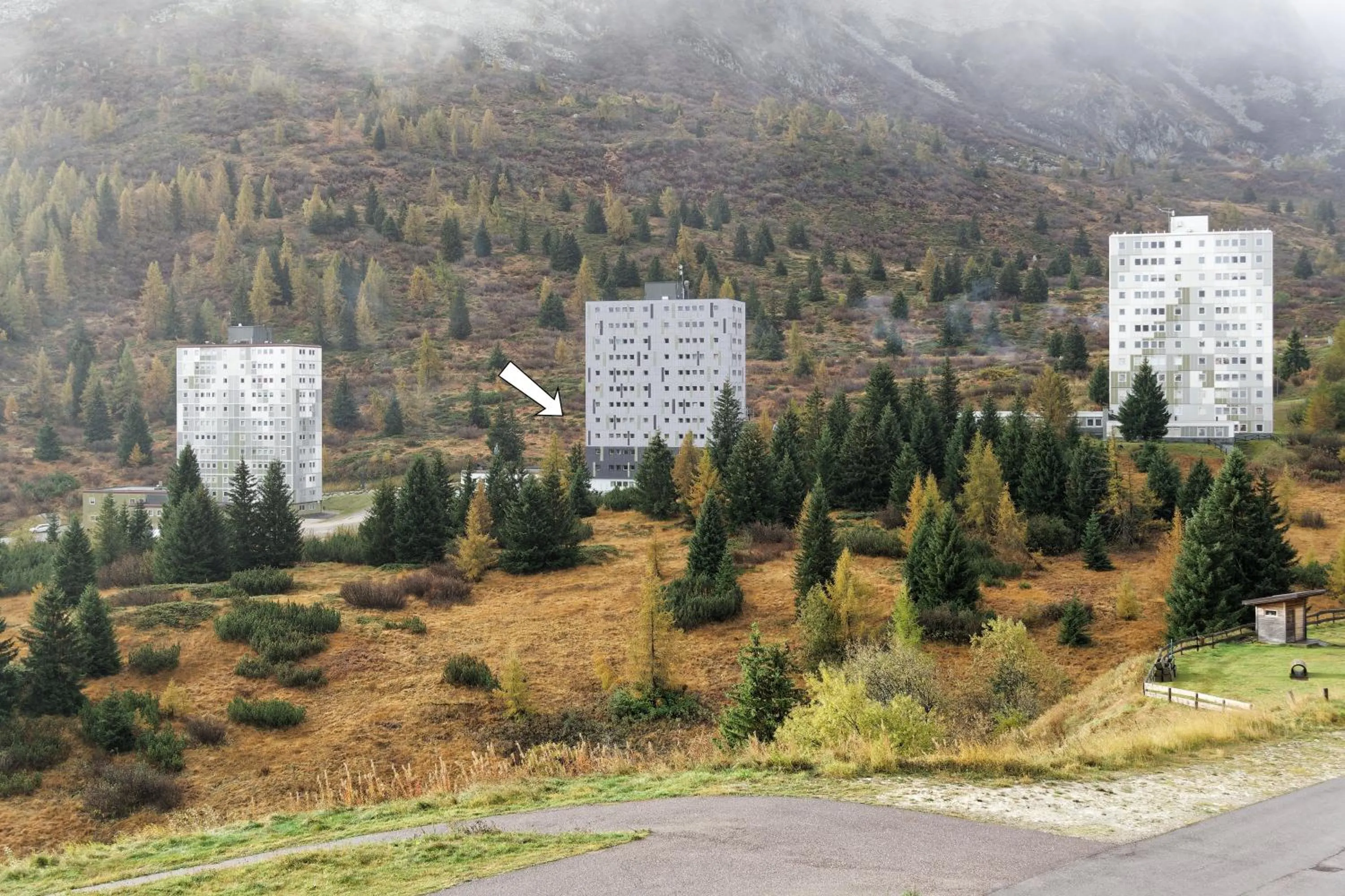 Property building in Apartment Tonale