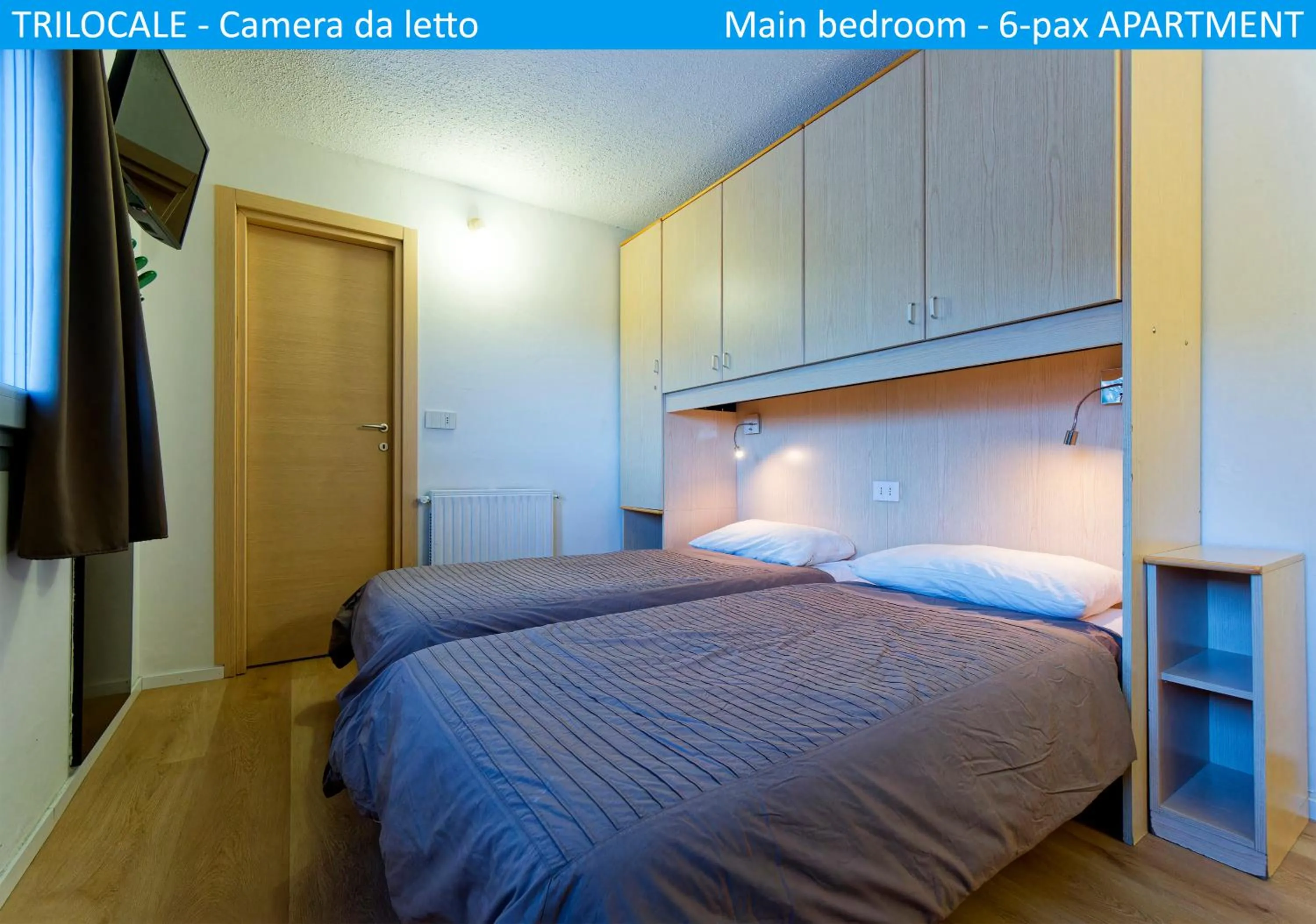 Bed in Apartment Tonale