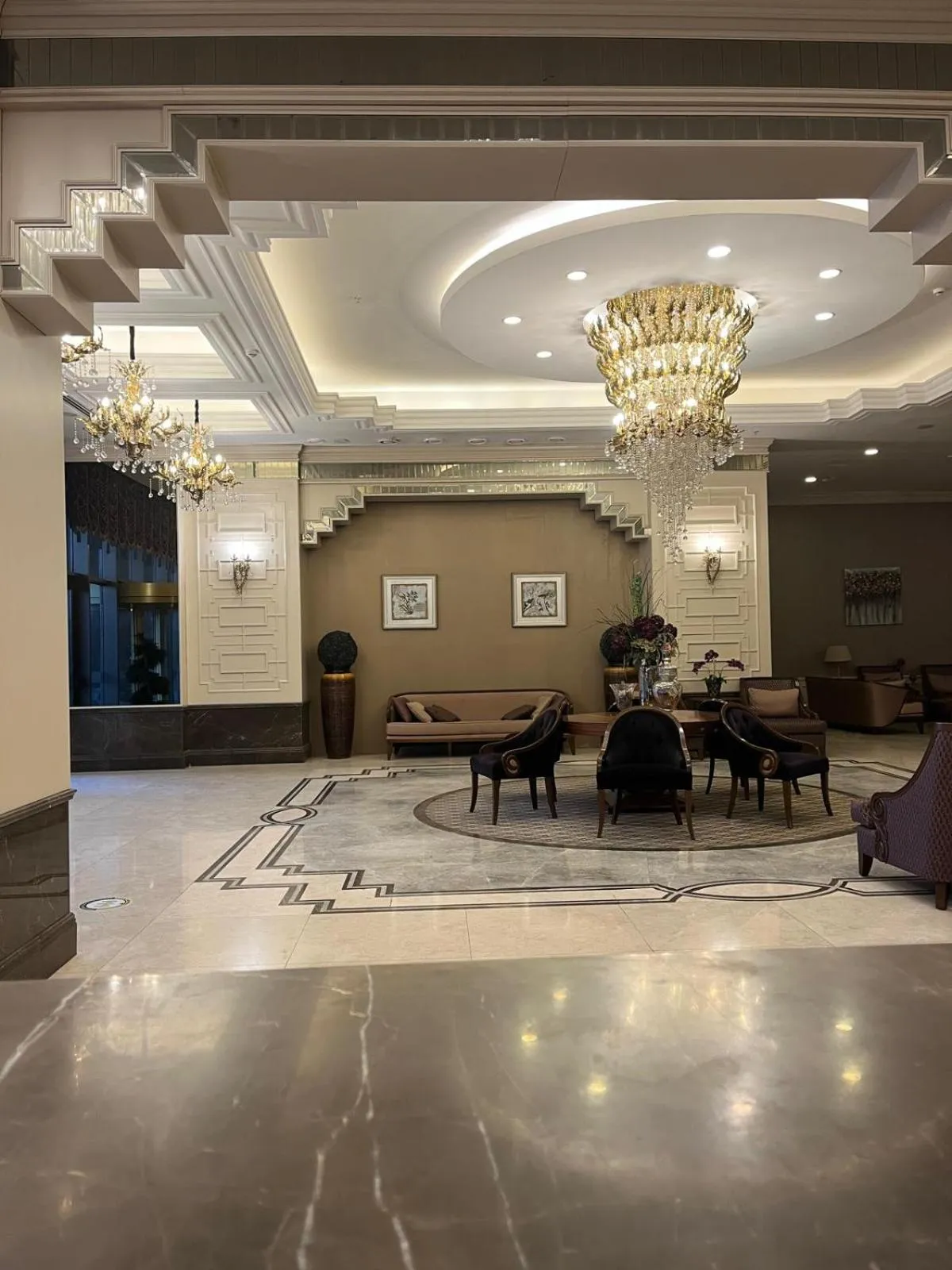 Seating area in Morrian Hotel