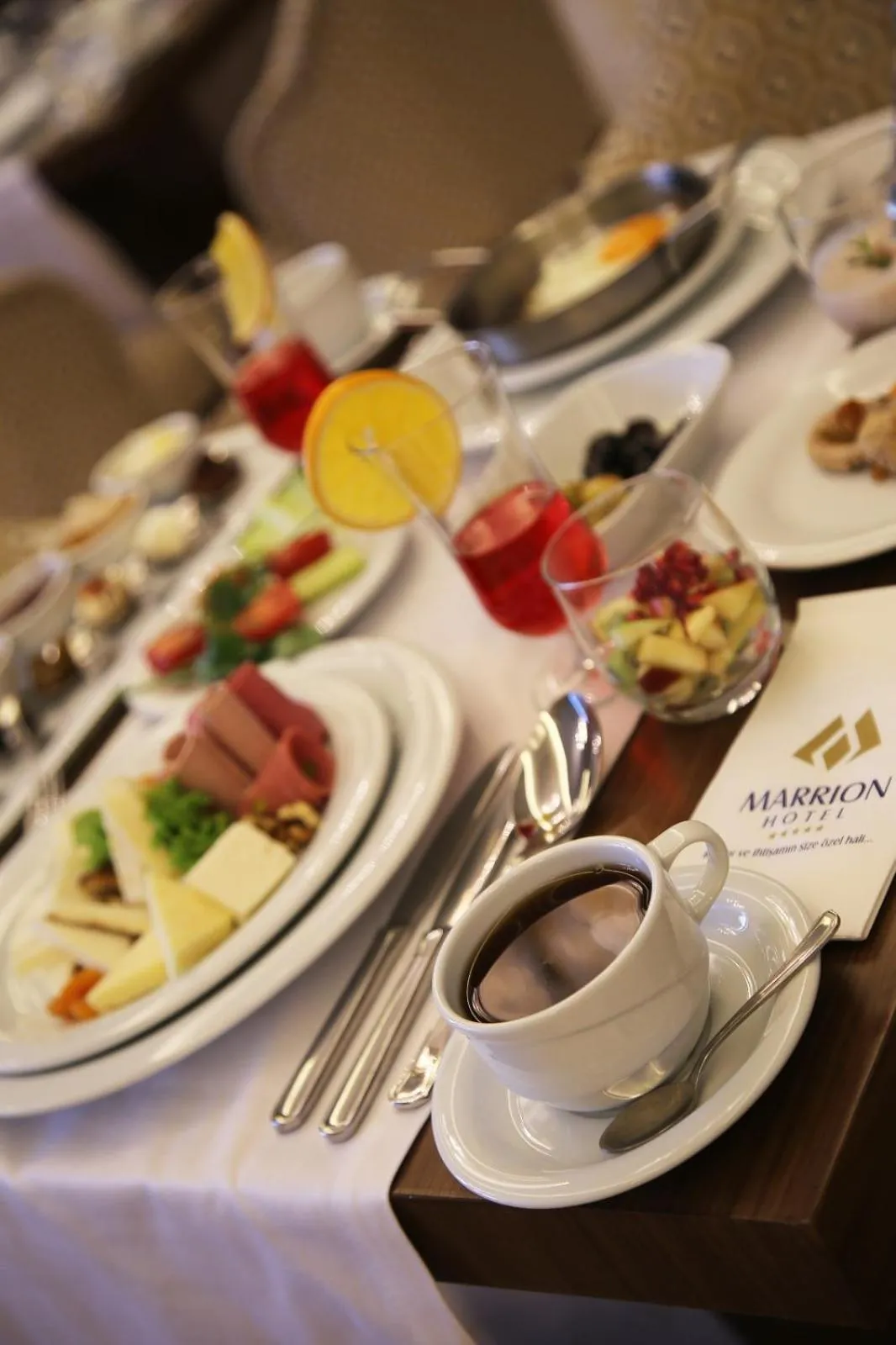 Buffet breakfast in Morrian Hotel