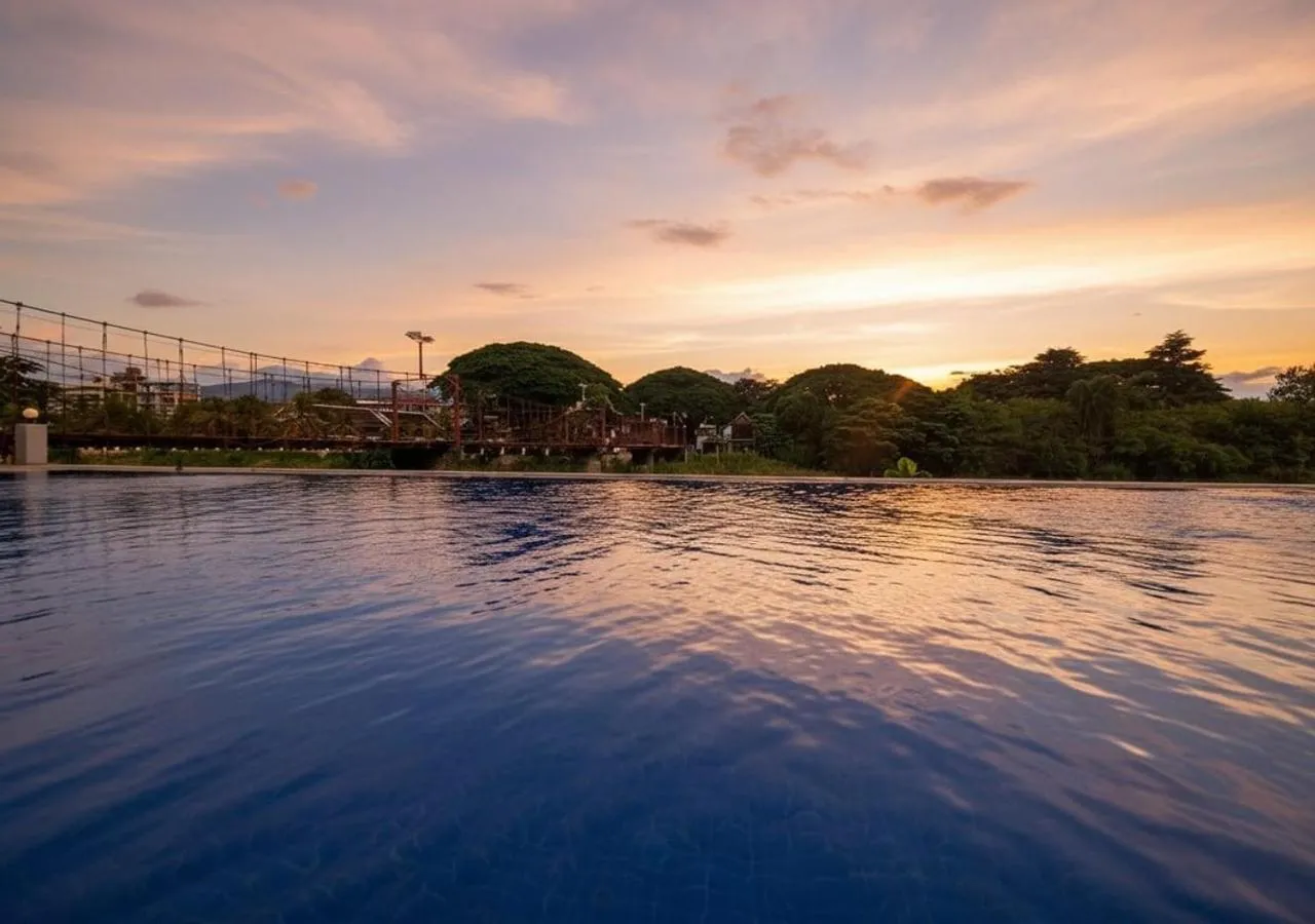 Natural landscape in Intimate Riverside Resort Vang Vieng