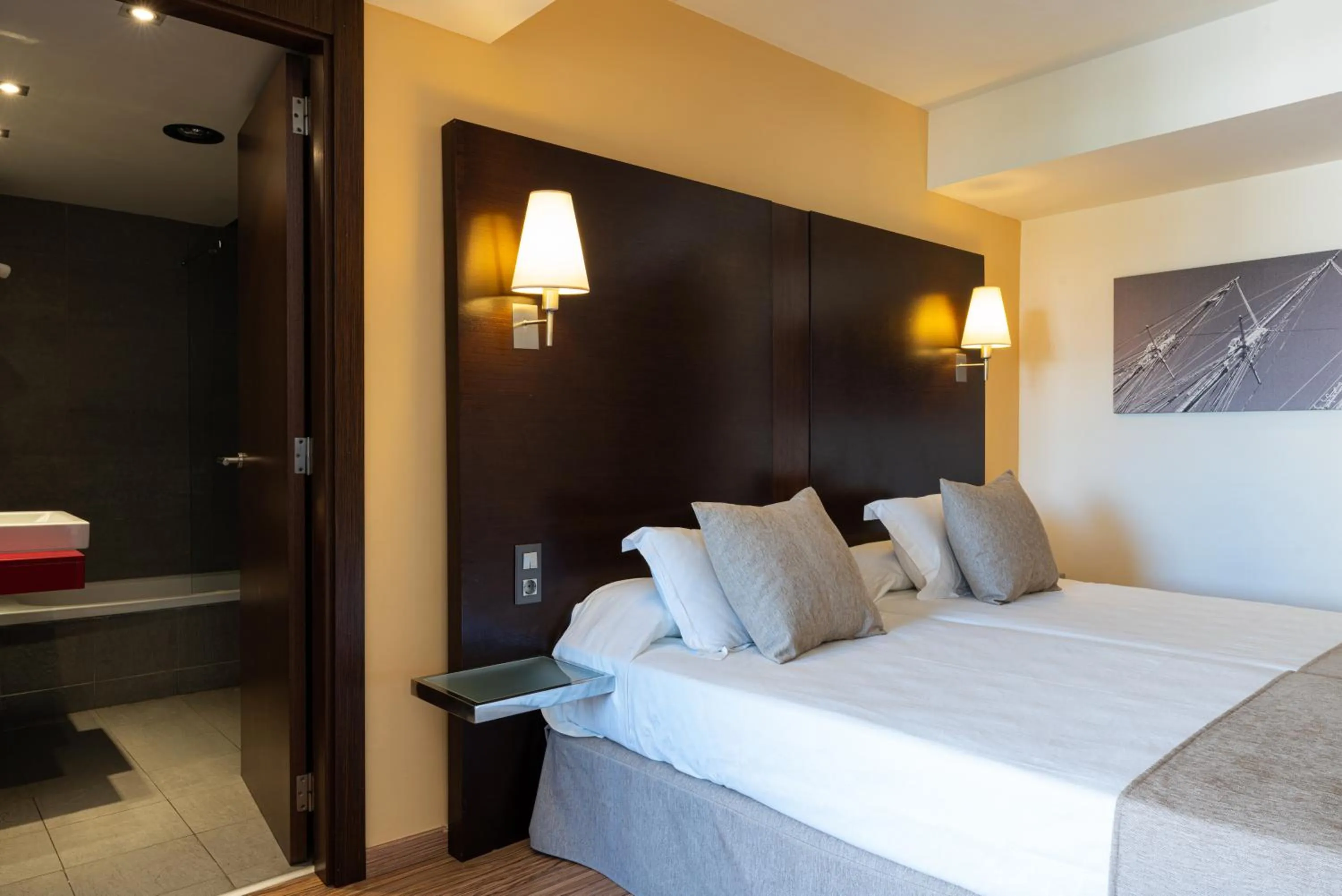 Bedroom, Bed in Nautic Hotel & Spa