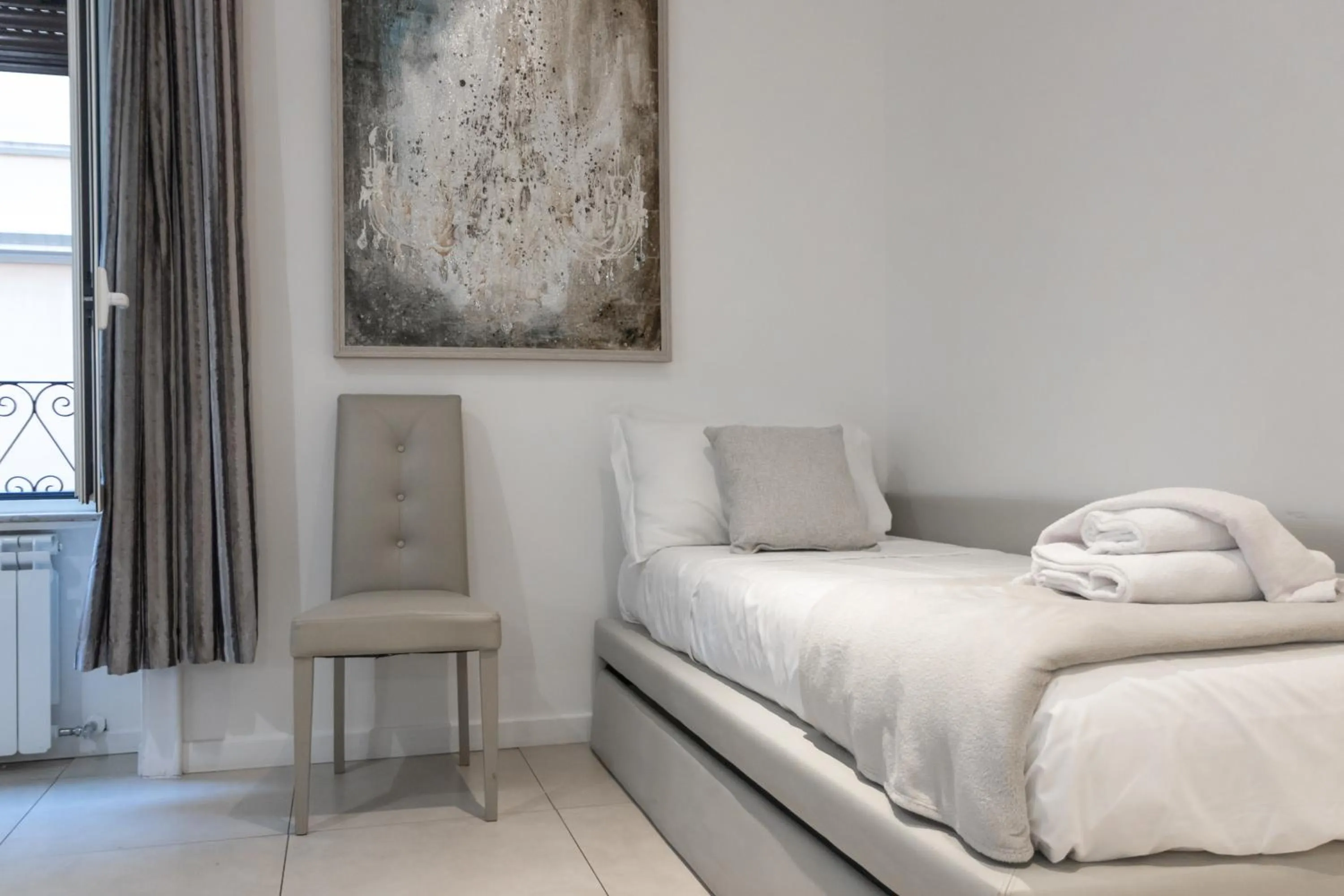 Bed in Vatican Grand Suite